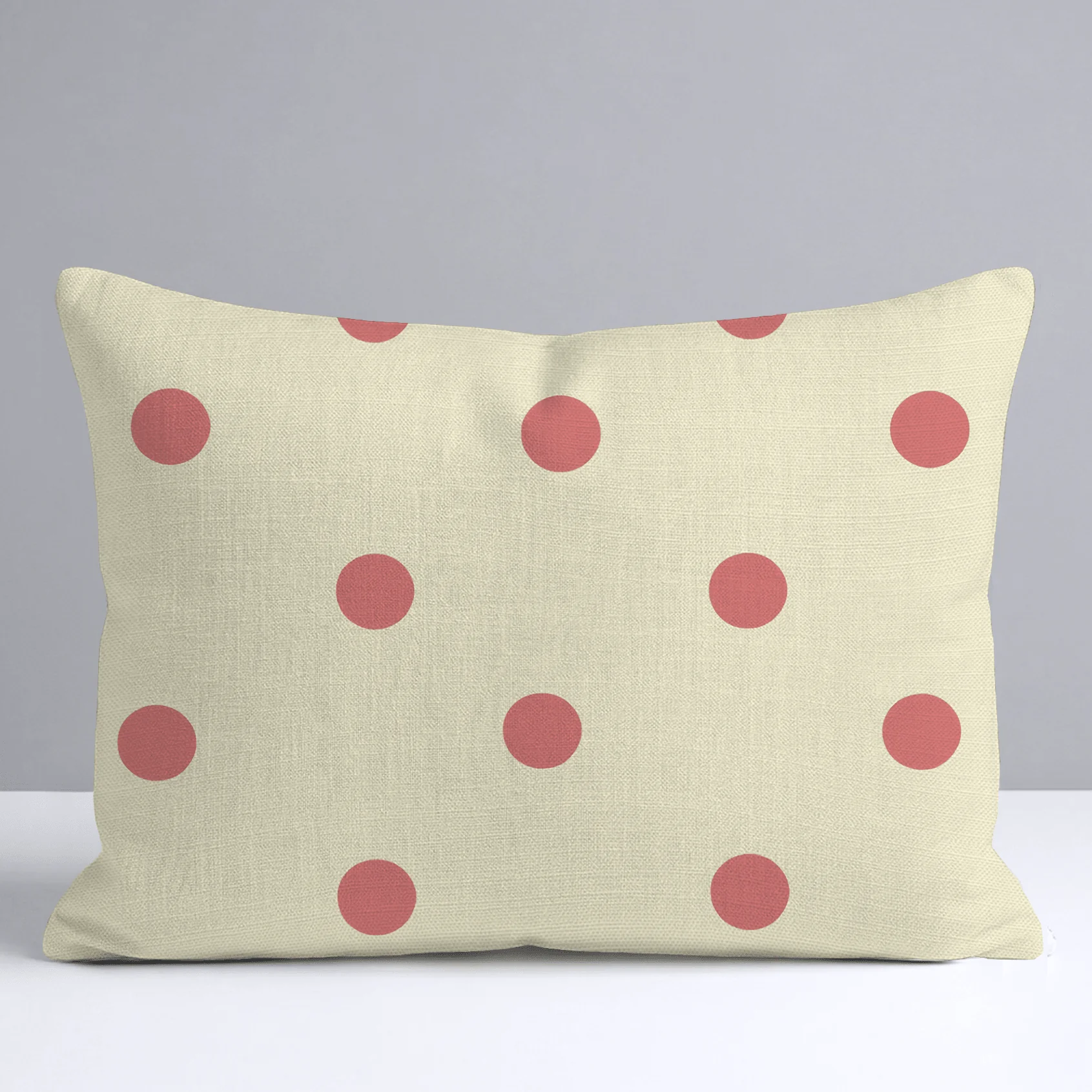 Dot of Blush Throw Pillow - Image 6