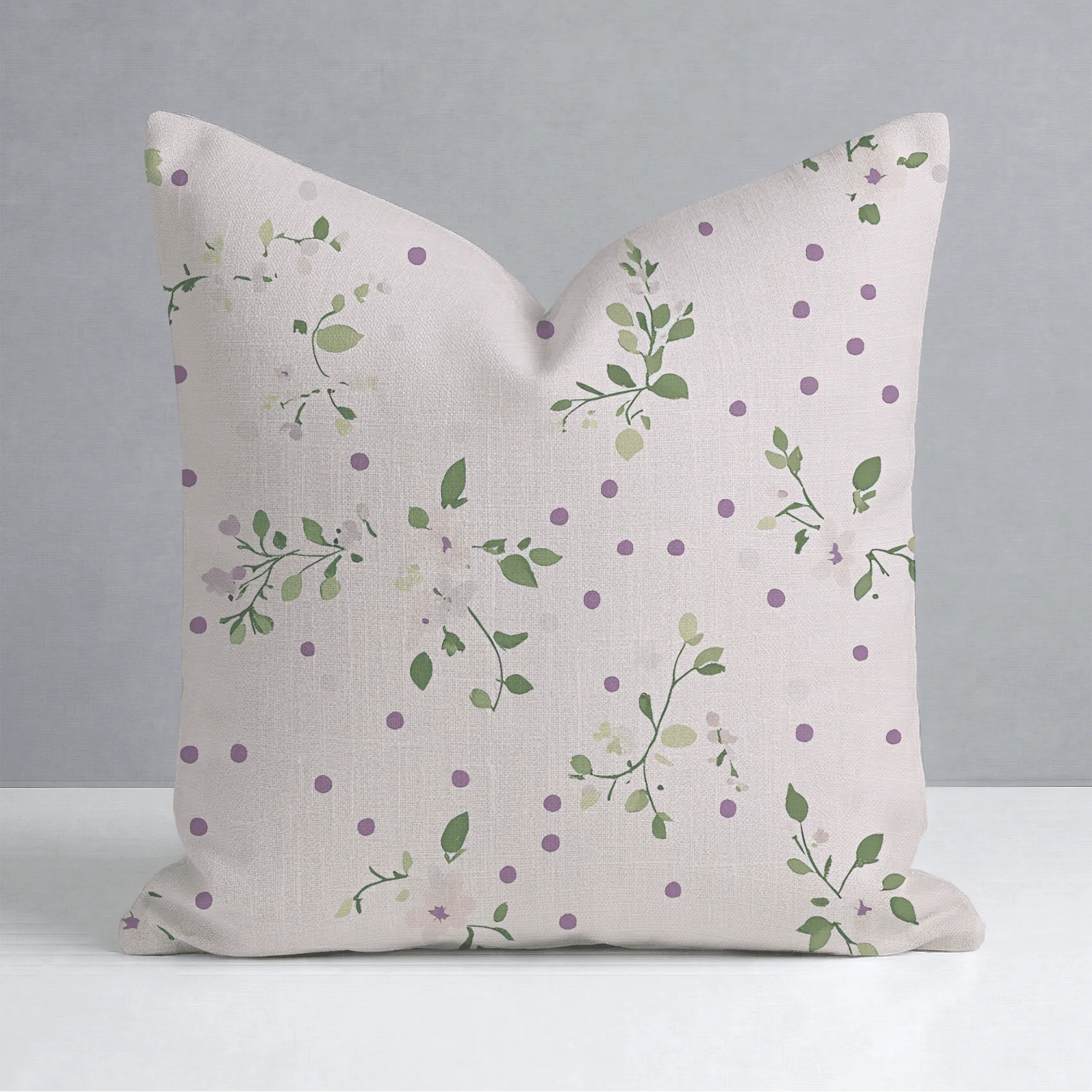 Dotted Garden Throw Pillow - Image 11