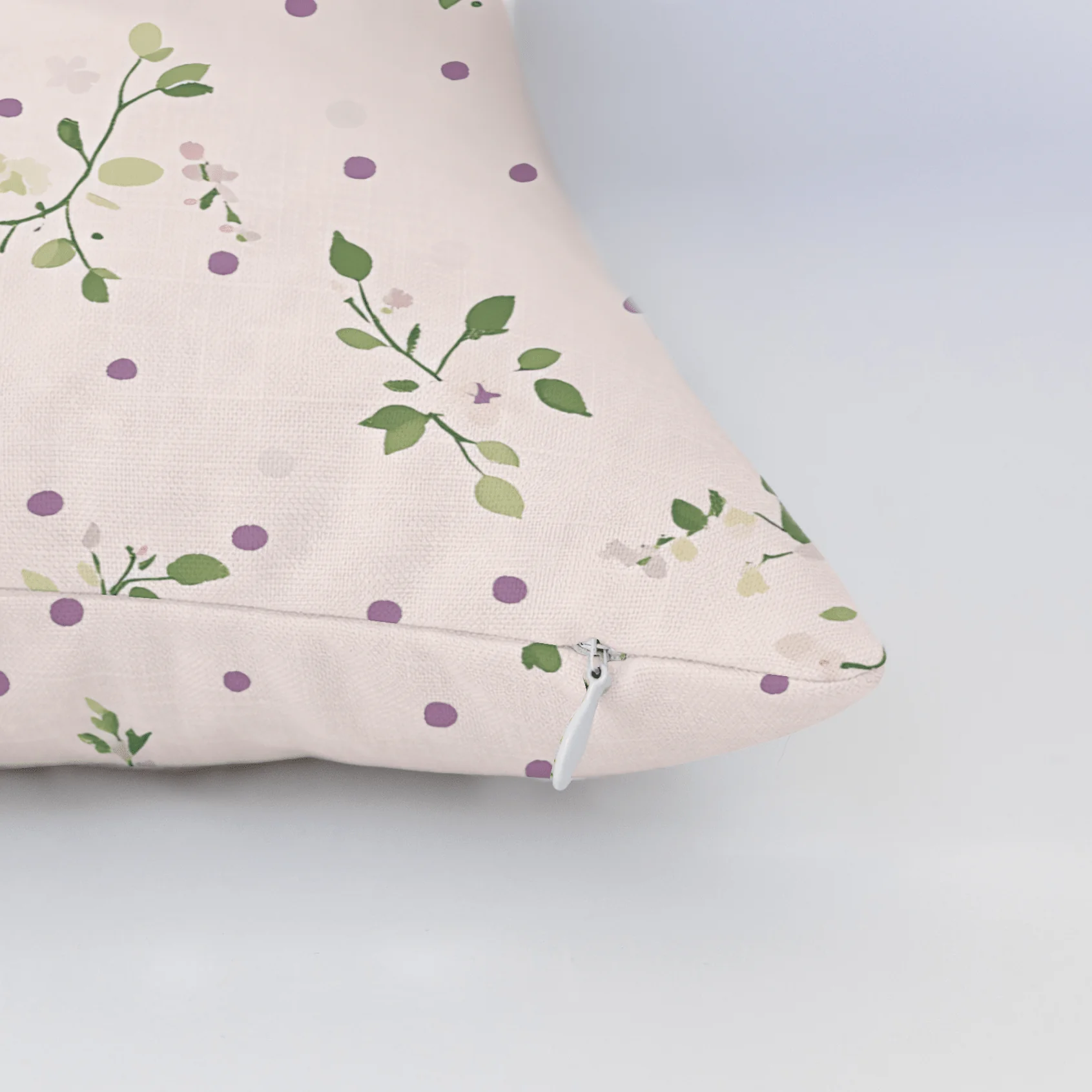 Dotted Garden Throw Pillow - Image 5