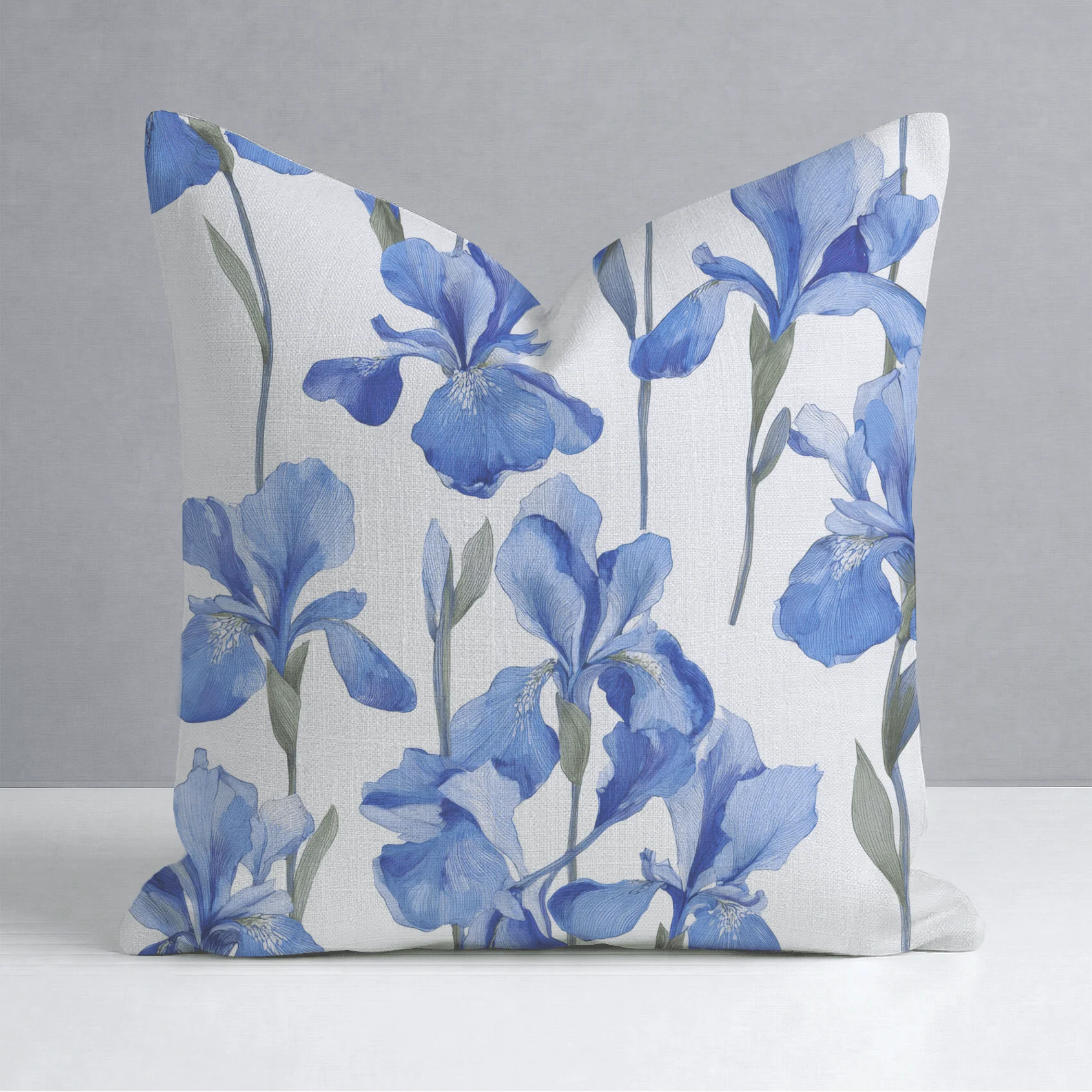 Dream Blue Throw Pillow - Image 8