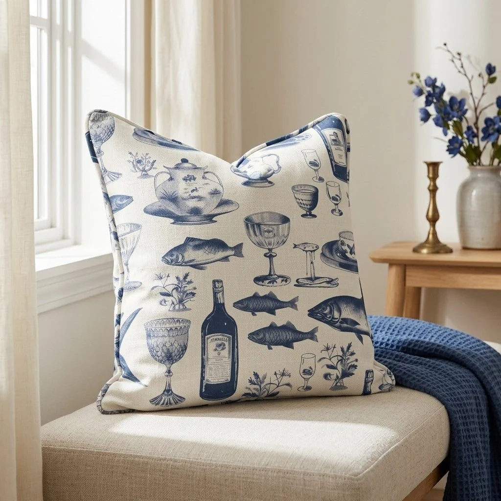 Eleanor's Elegance Throw Pillow - Image 2