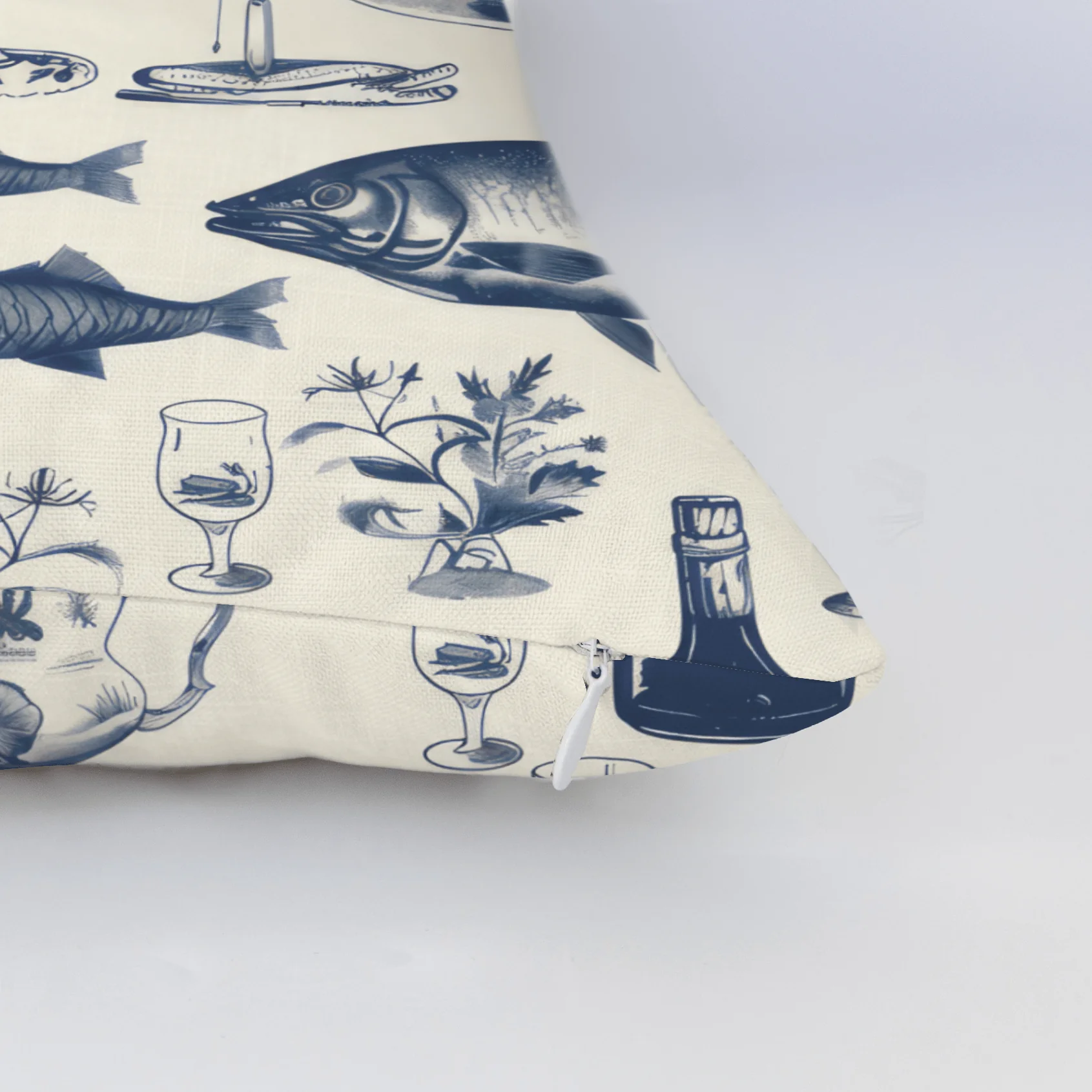 Eleanor's Elegance Throw Pillow - Image 5