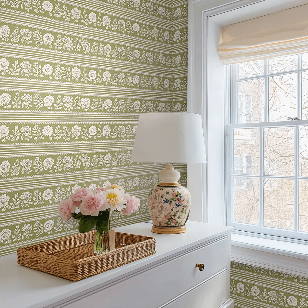 Elise Garden Wallpaper - Image 2