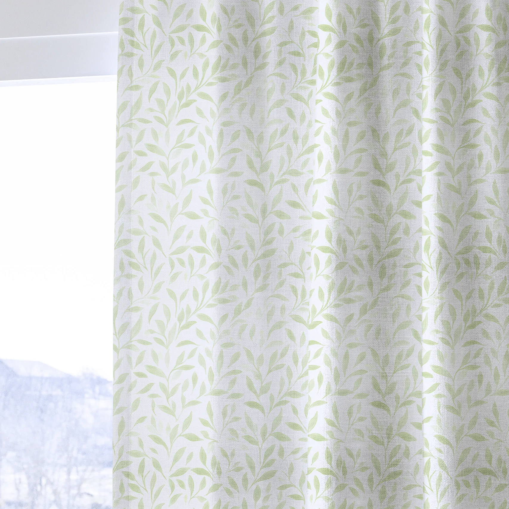 Fall Green - Drapery - Image 4