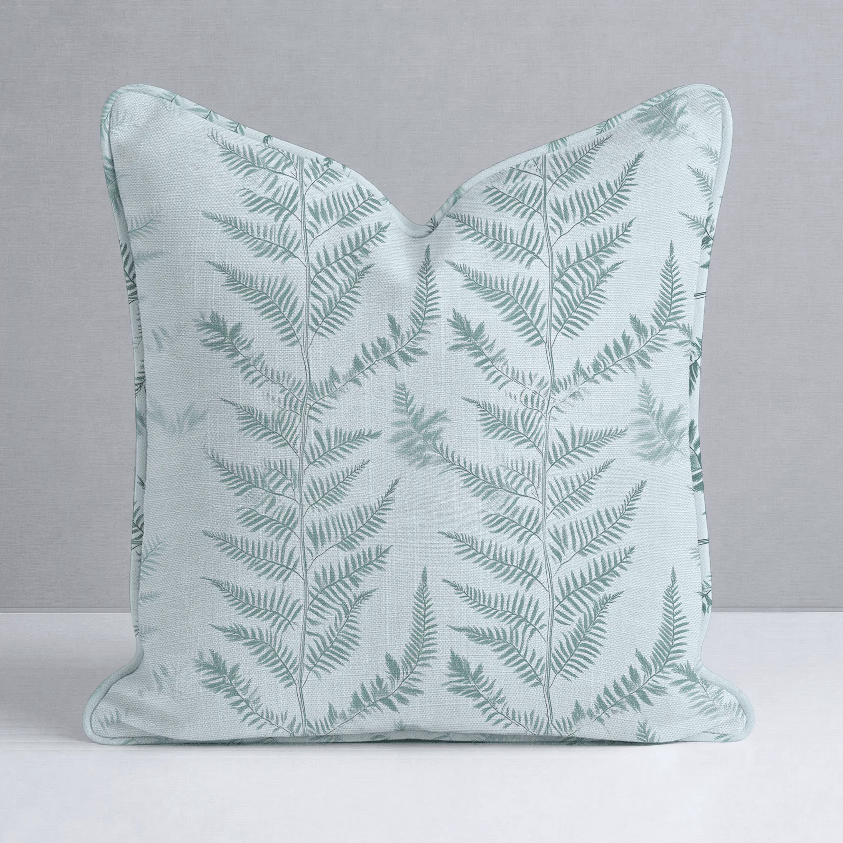 Fancy Ferns Throw Pillow