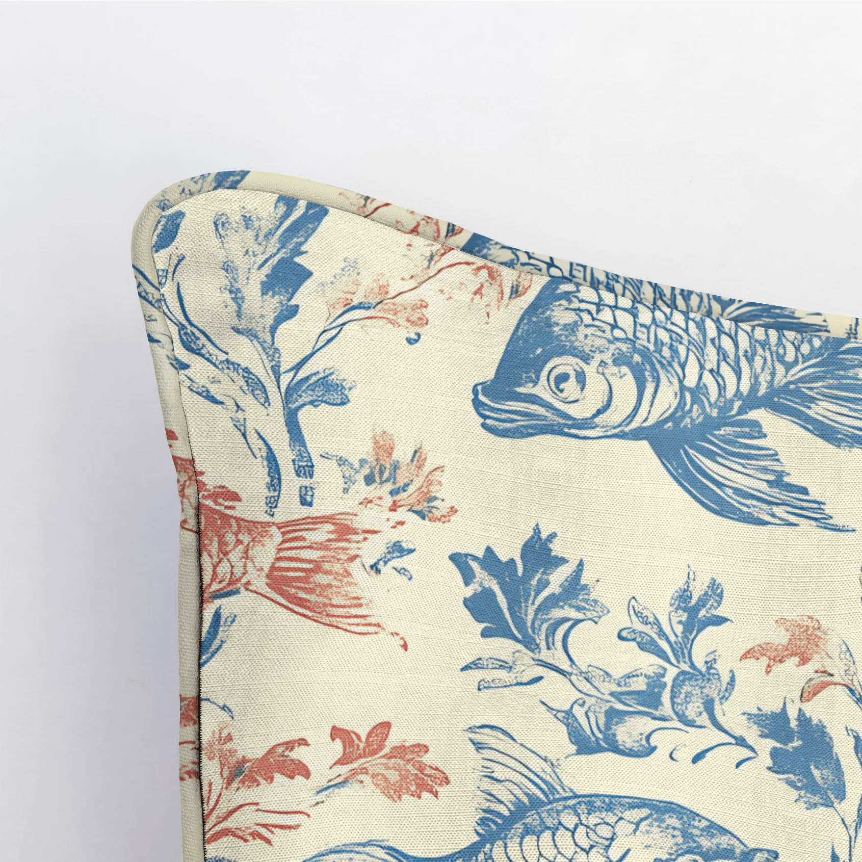 Fish Tank Throw Pillow - Image 4