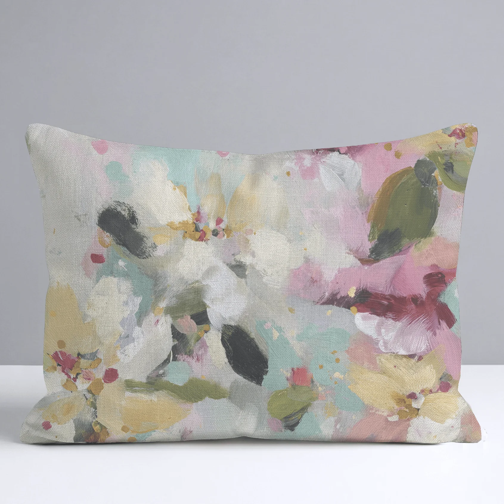 Fleur Garden Throw Pillow - Image 6