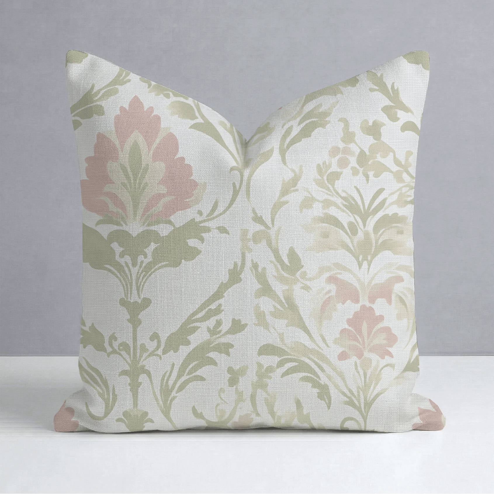 Fleur Harmony Throw Pillow - Image 9