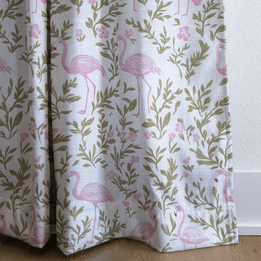 Flora Flamingo - Drapery