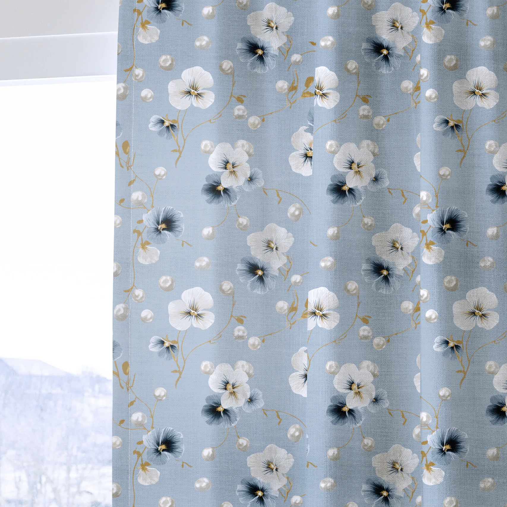 Flower Pearls - Drapery - Image 4