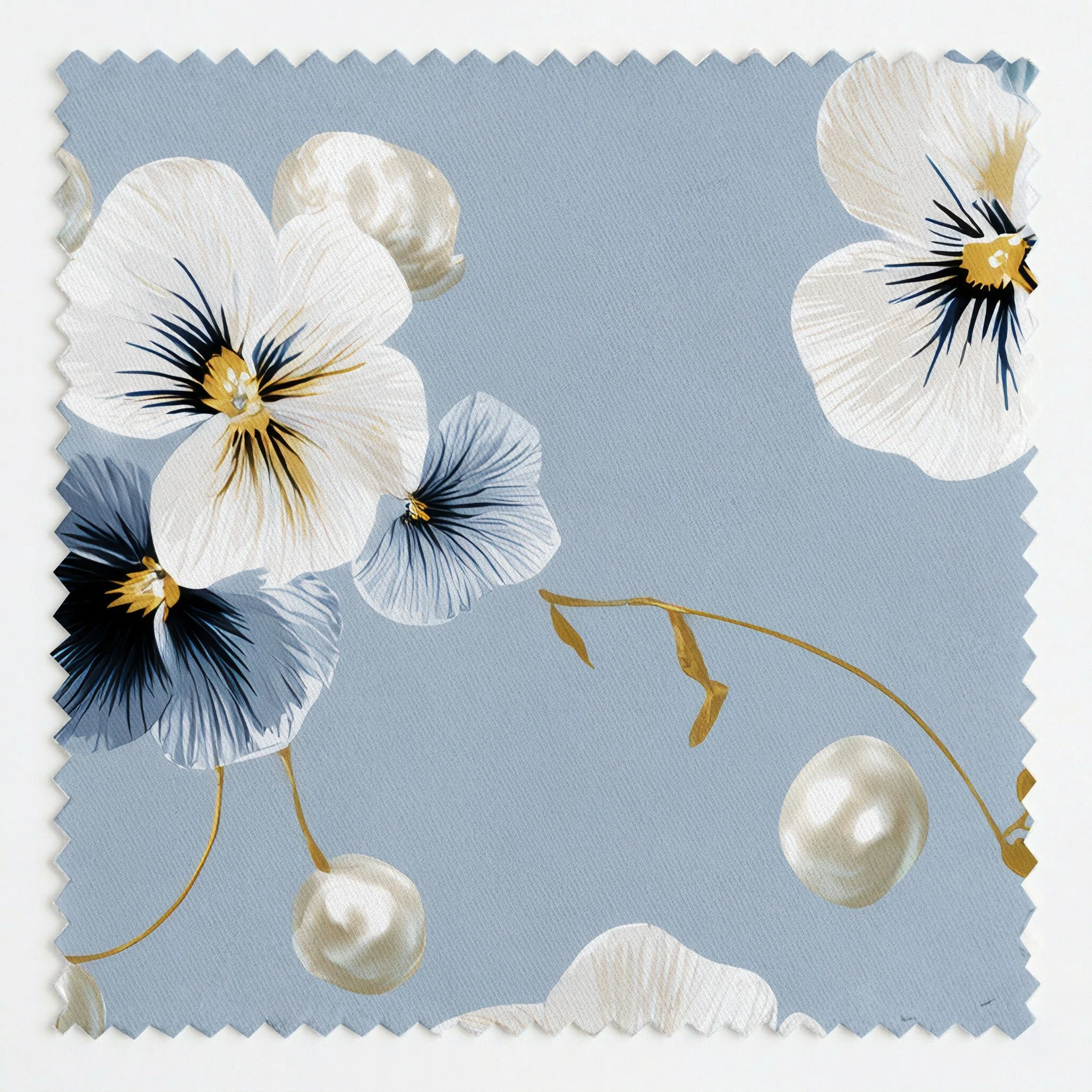 Flower Pearls - Fabric