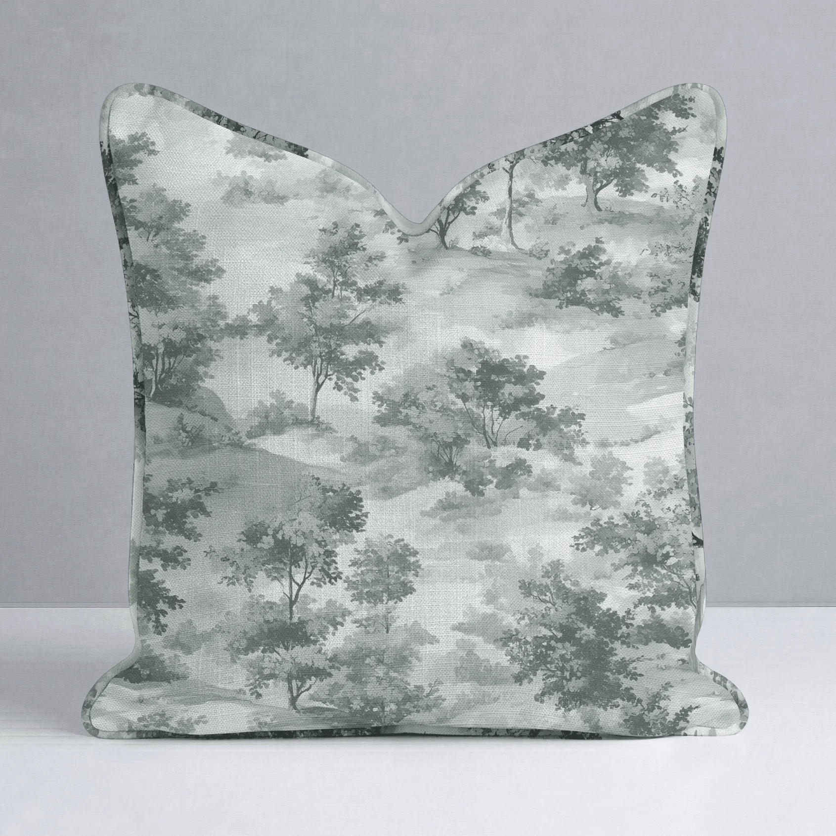 Fog & Found Throw Pillow