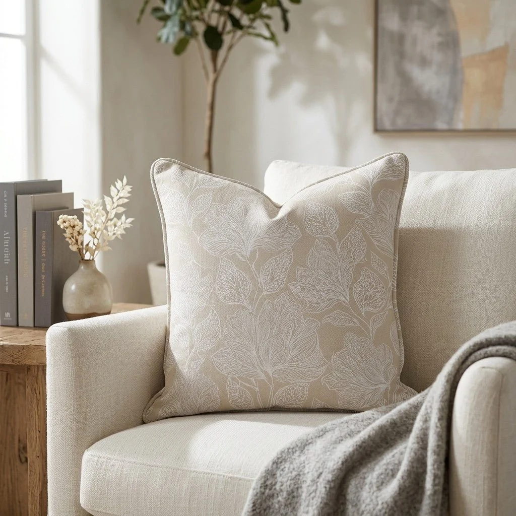 Folk Song Throw Pillow - Image 2