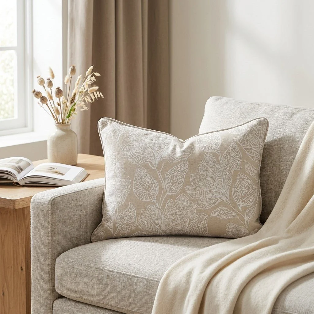 Folk Song Throw Pillow - Image 3