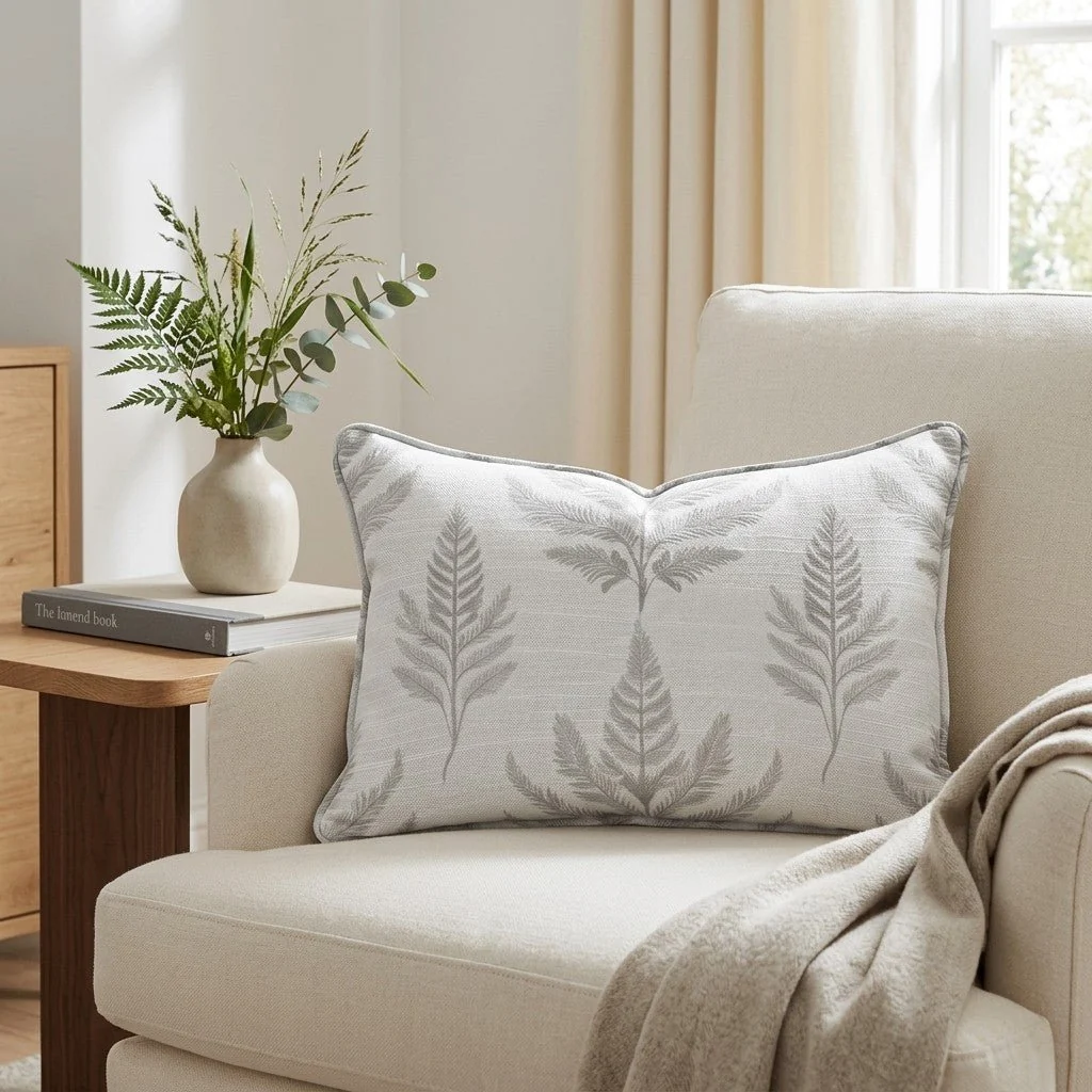 Forest Dusk Throw Pillow - Image 3