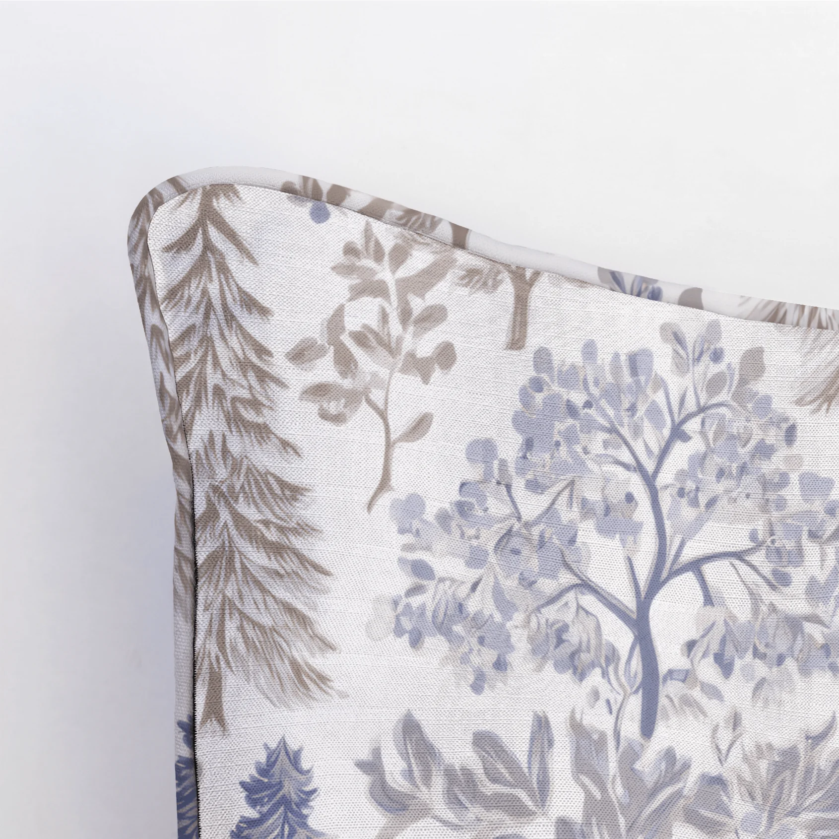Frosted Forest Throw Pillow - Image 4