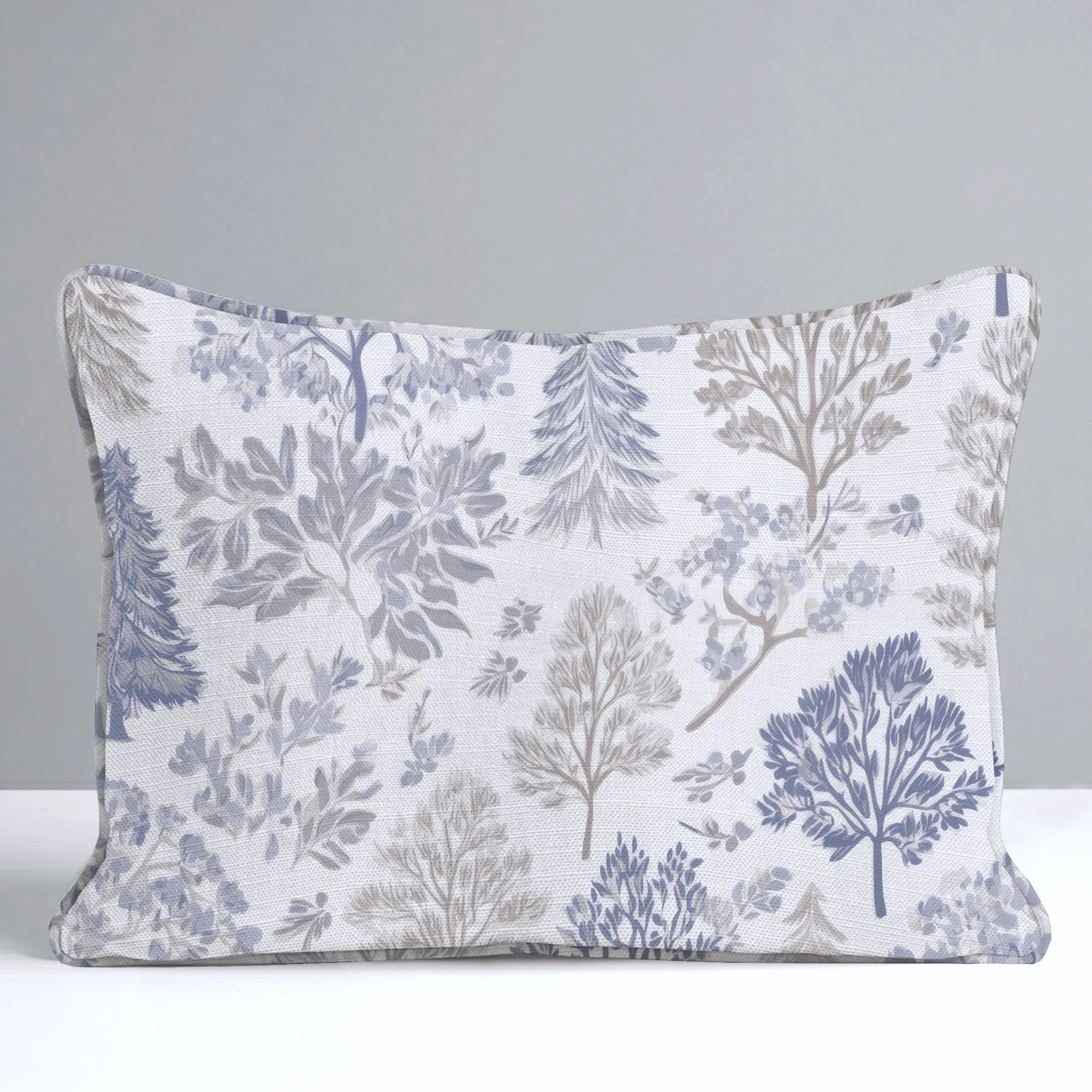 Frosted Forest Throw Pillow - Image 7