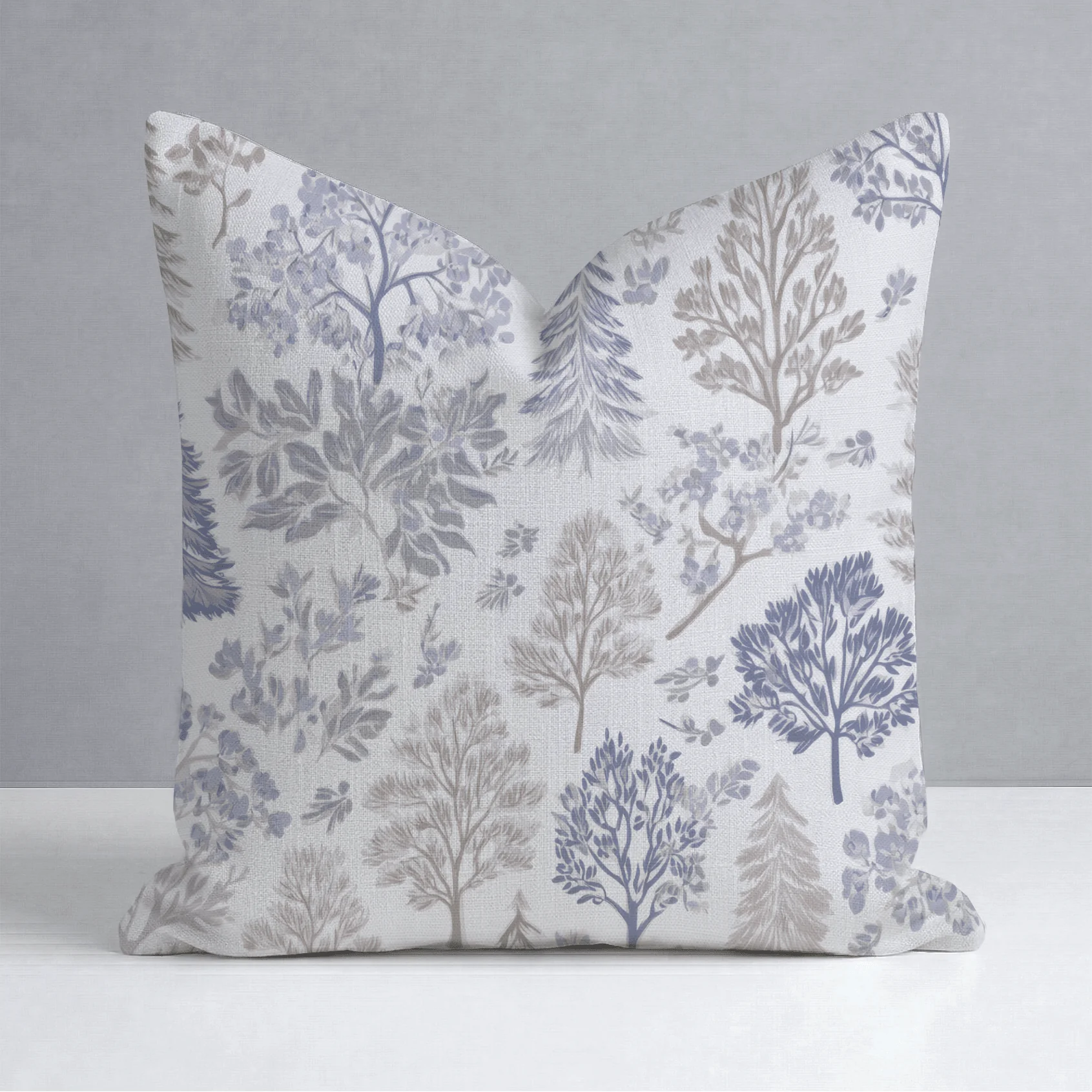 Frosted Forest Throw Pillow - Image 9