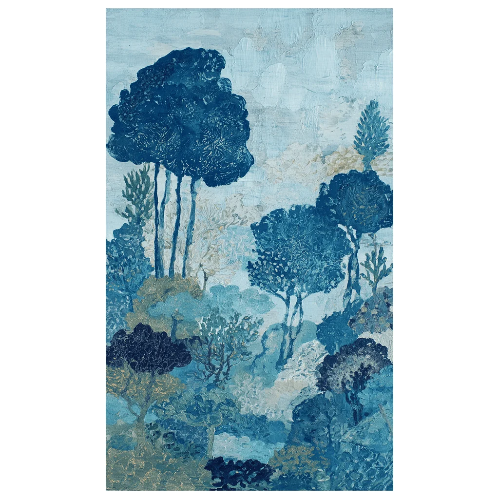 Gathered Grove (Blue) - Tapestry - Image 4