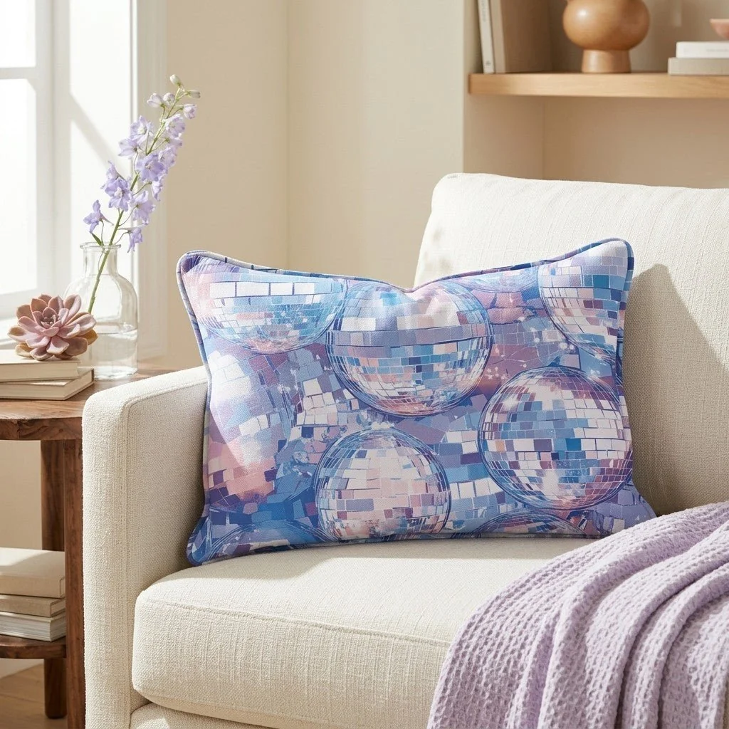 Glimmer & Glow Throw Pillow - Image 3