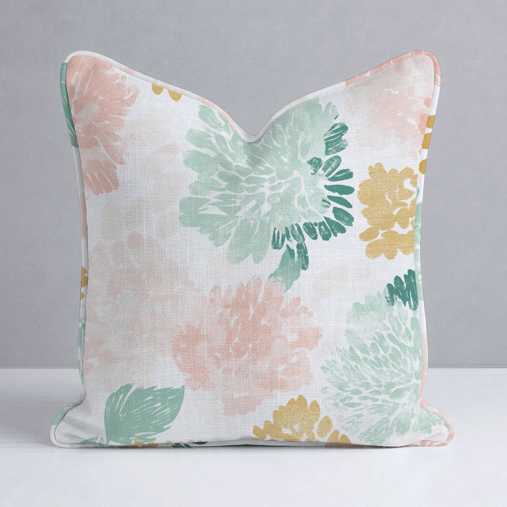 Golden Dahlia Throw Pillow - Image 10