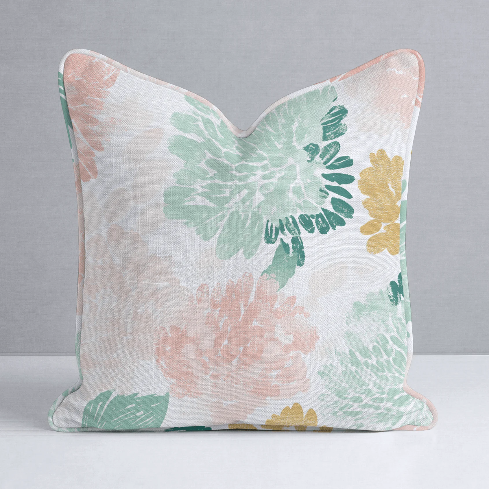 Golden Dahlia Throw Pillow - Image 12