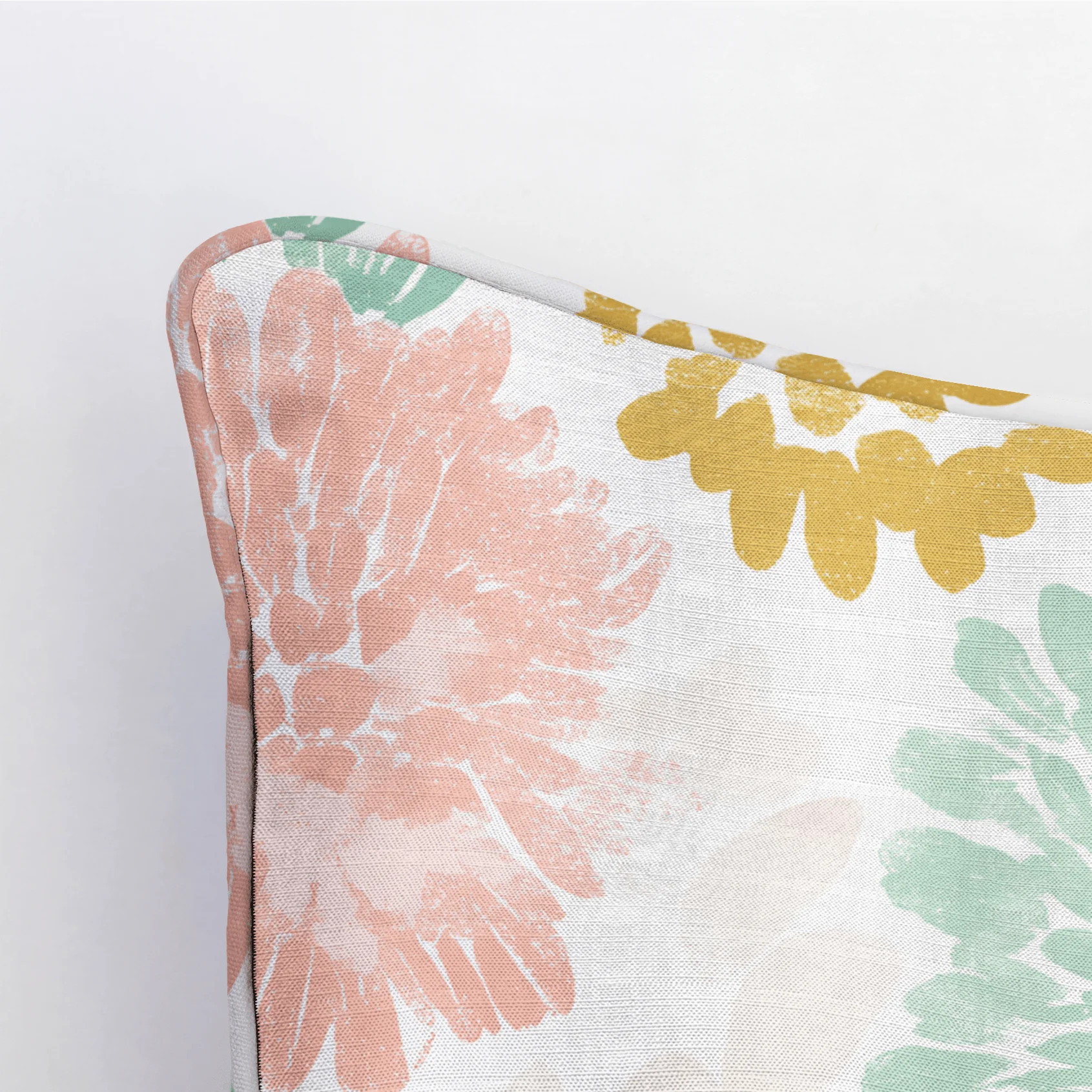 Golden Dahlia Throw Pillow - Image 4