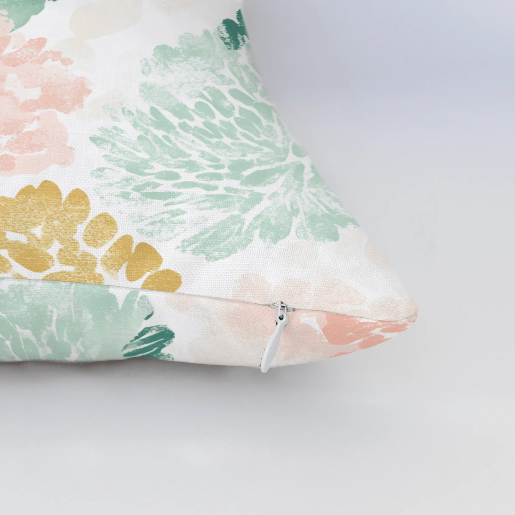 Golden Dahlia Throw Pillow - Image 5