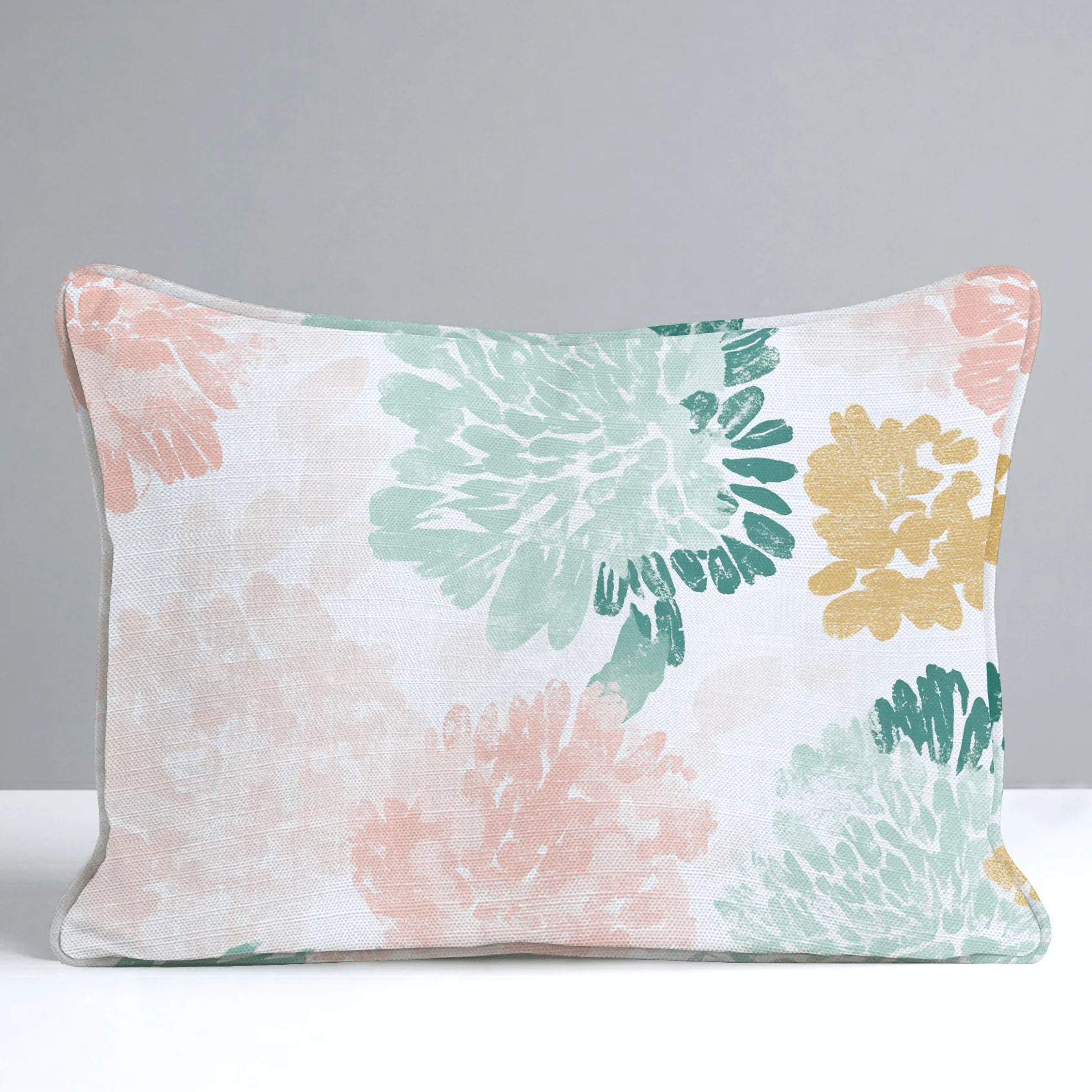 Golden Dahlia Throw Pillow - Image 7