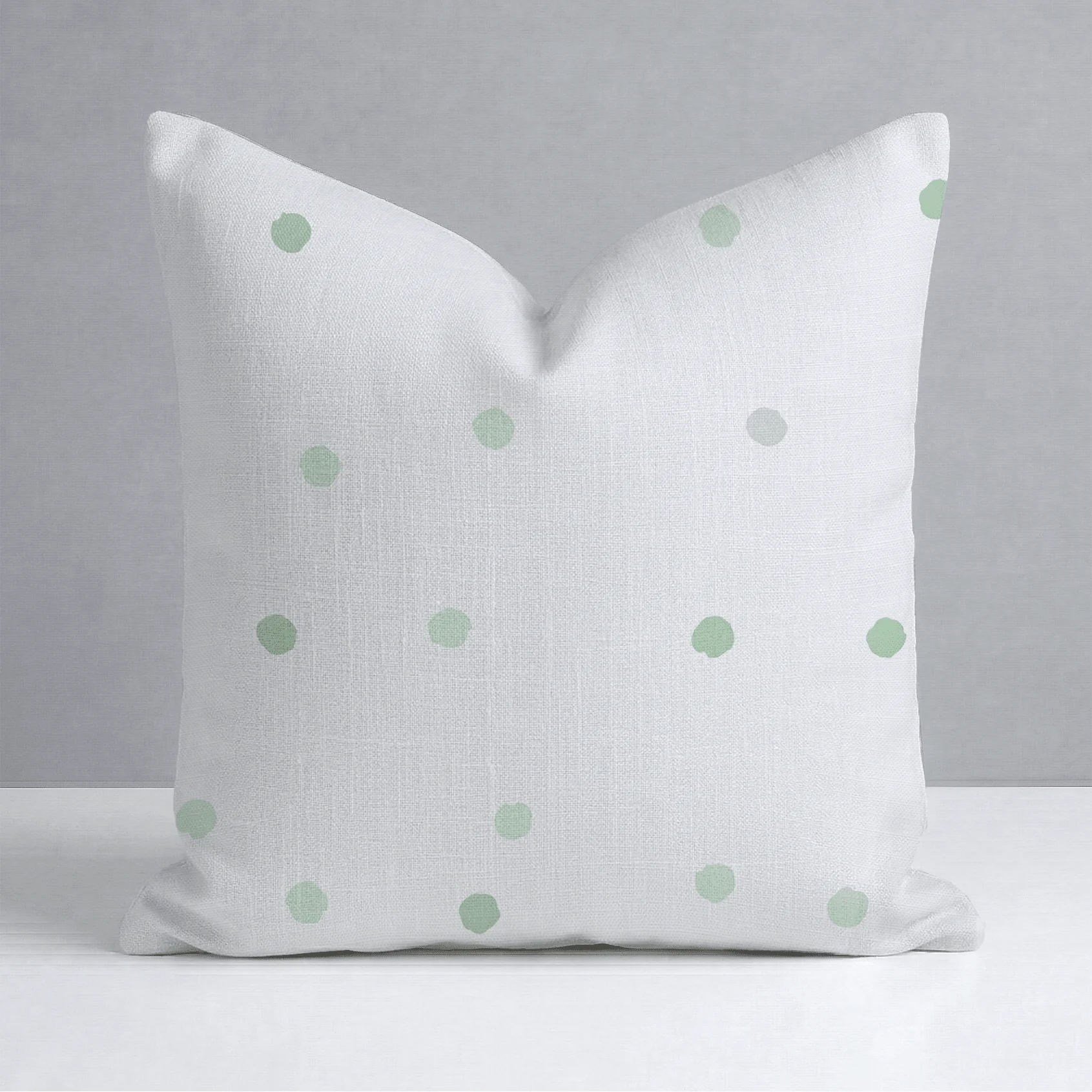 Green Aria Throw Pillow - Image 11