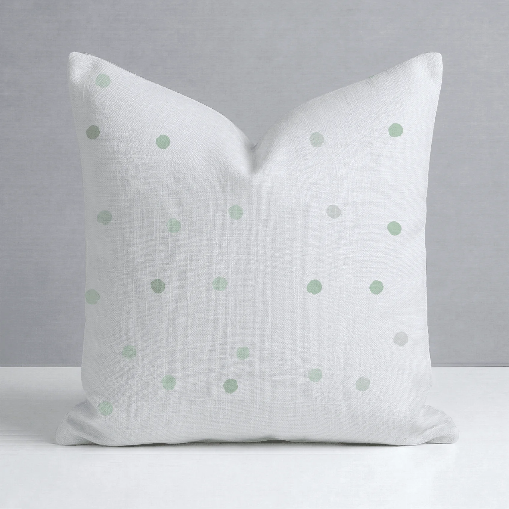 Green Aria Throw Pillow - Image 8