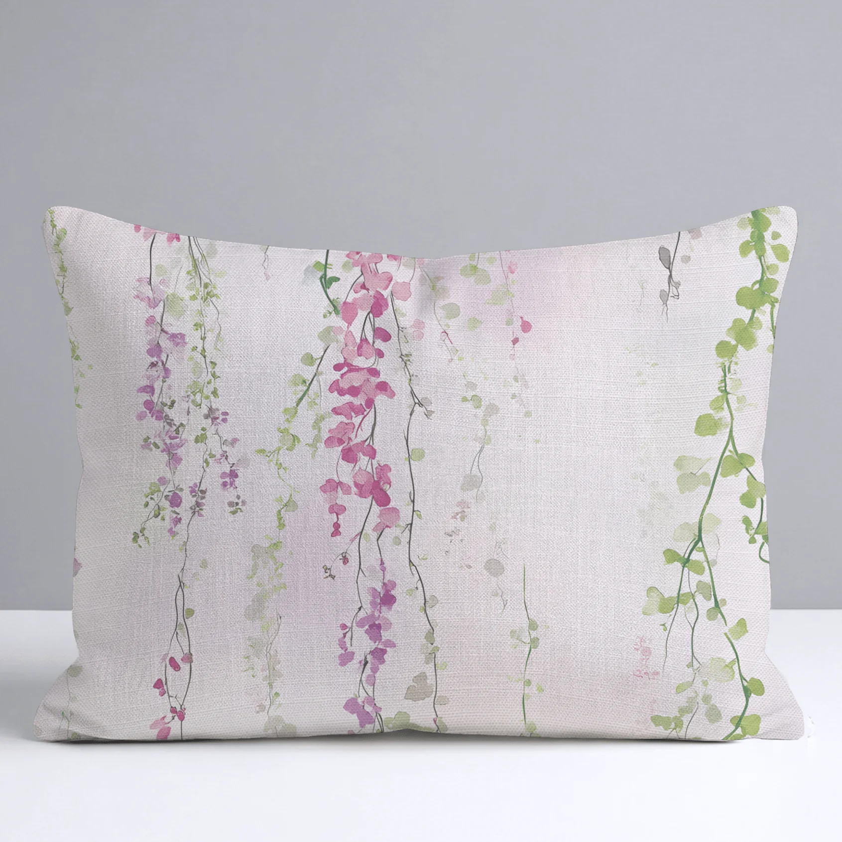 Hanging Blossoms Throw Pillow - Image 6