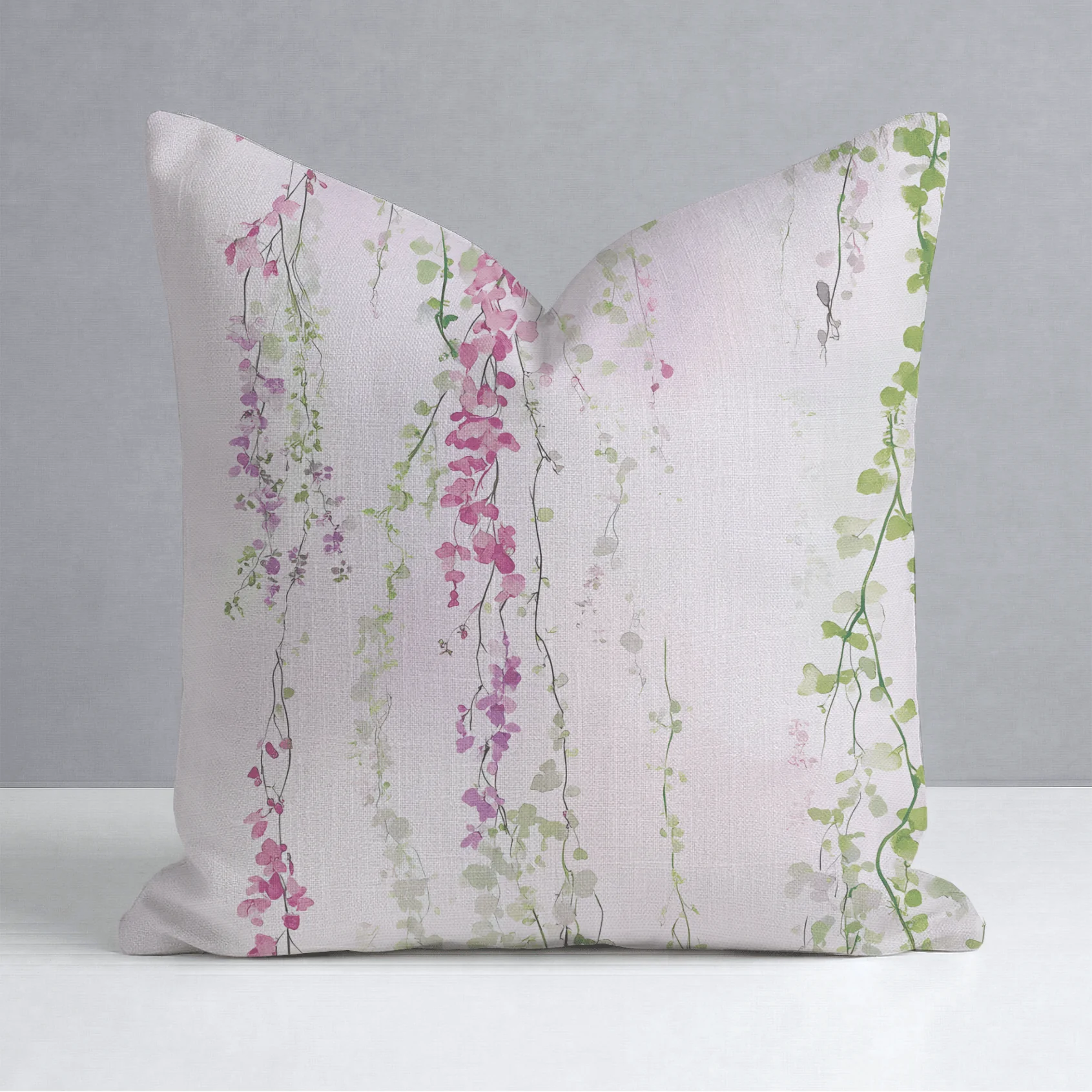 Hanging Blossoms Throw Pillow - Image 9