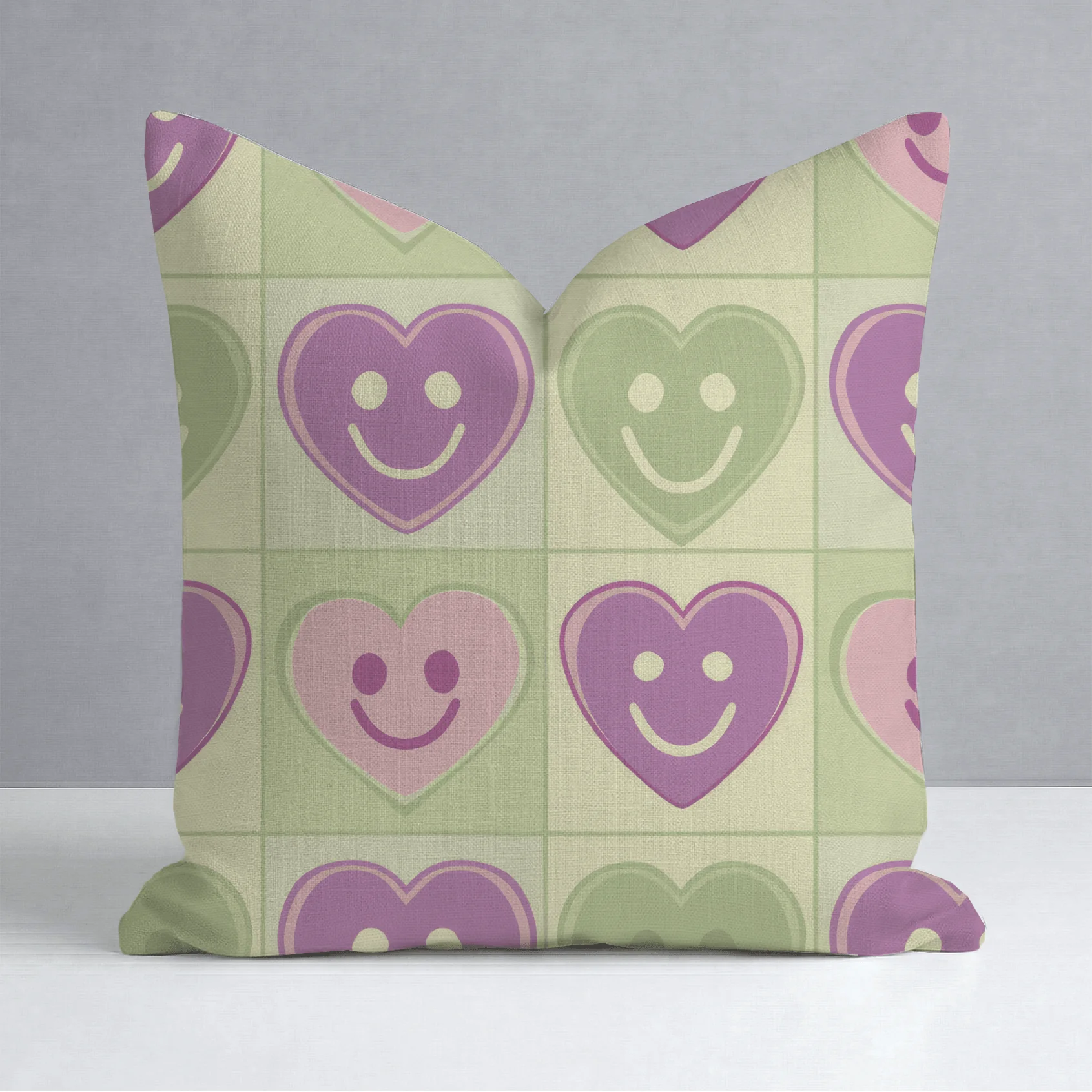 Happy Hearts Throw Pillow - Image 11