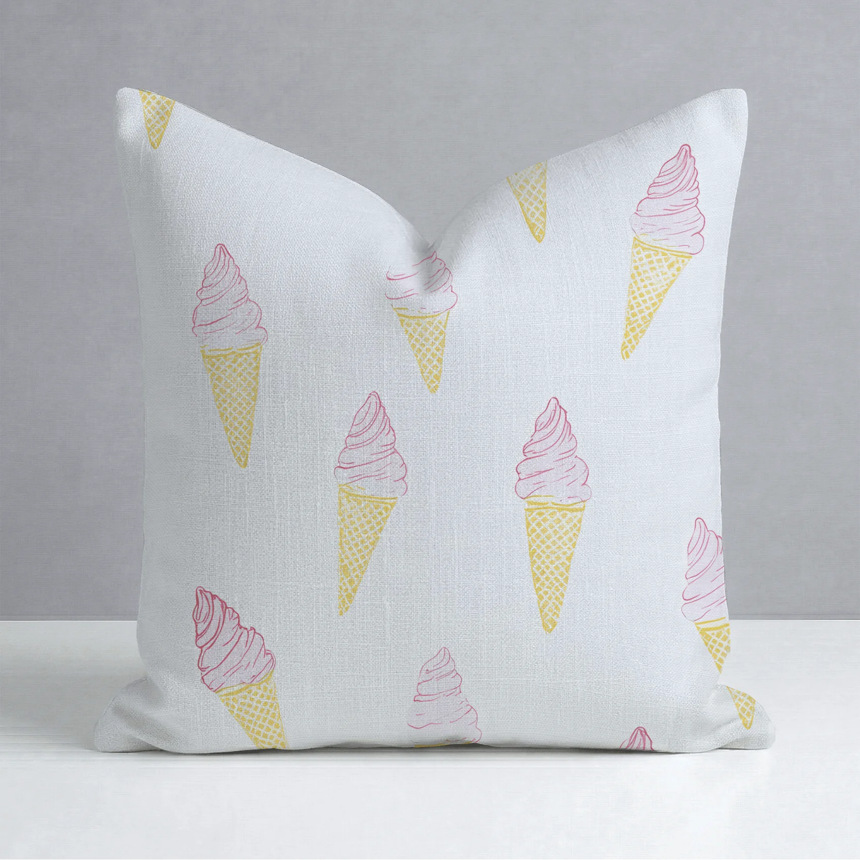 Happy Sundae Throw Pillow - Image 11