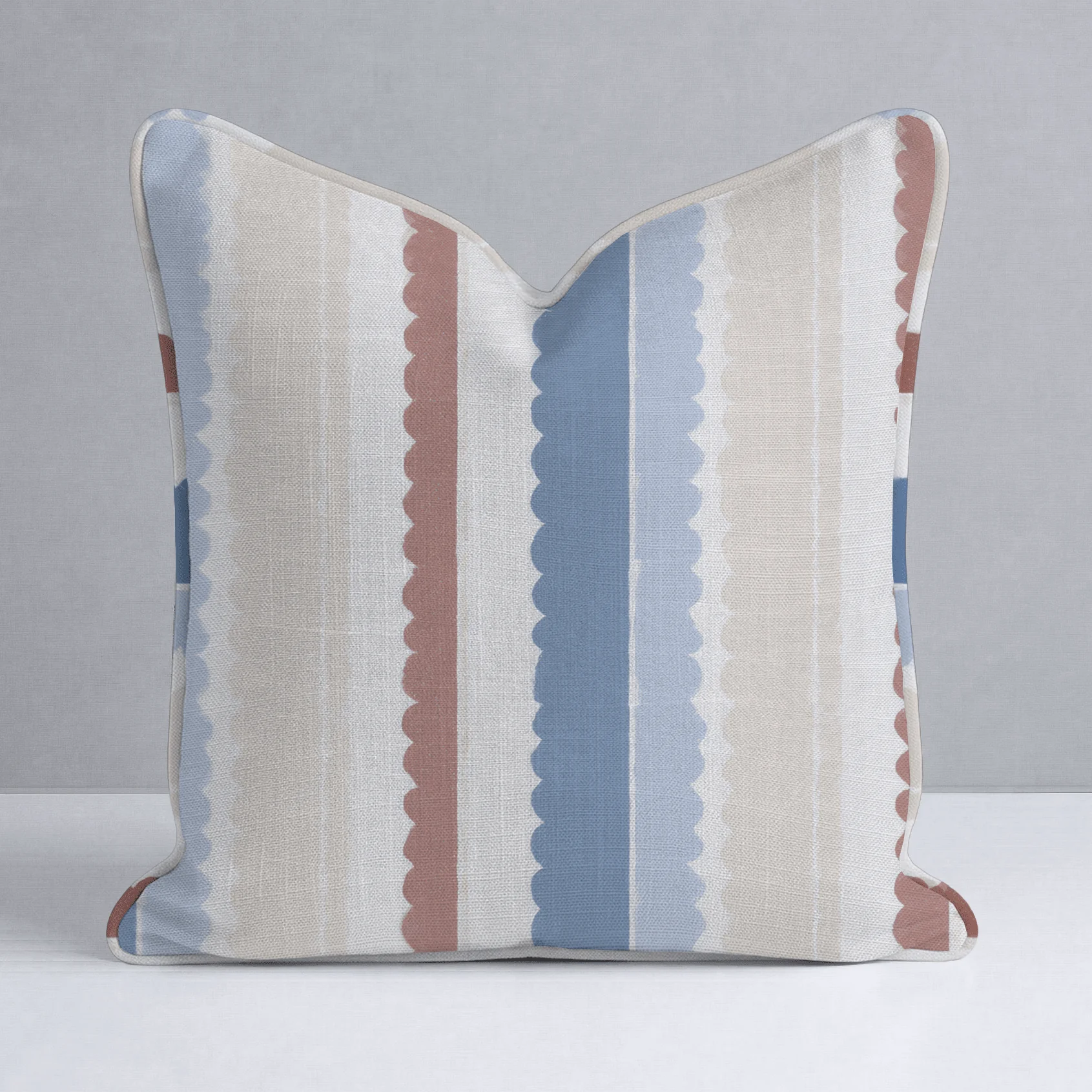 Harbor Stripe Throw Pillow - Image 10