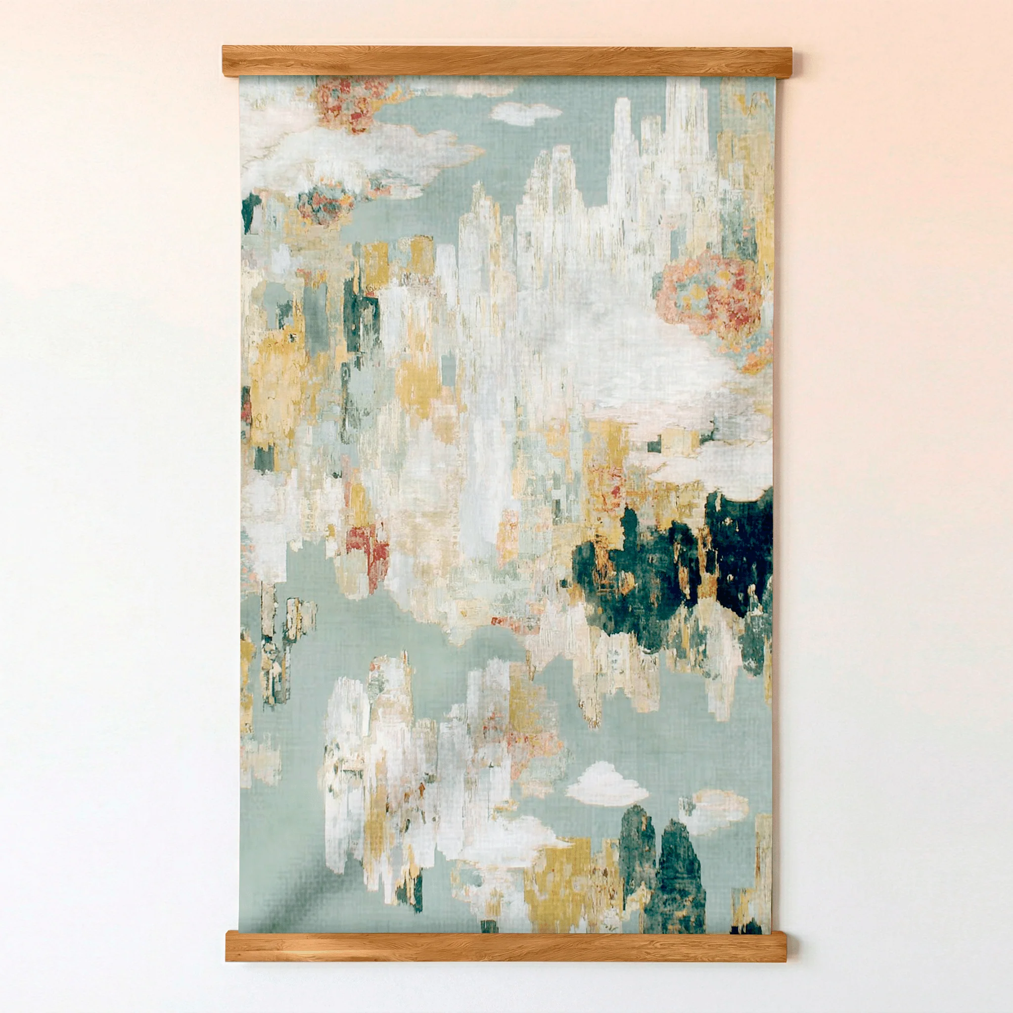 Harbor View (Teal) - Tapestry - Image 7