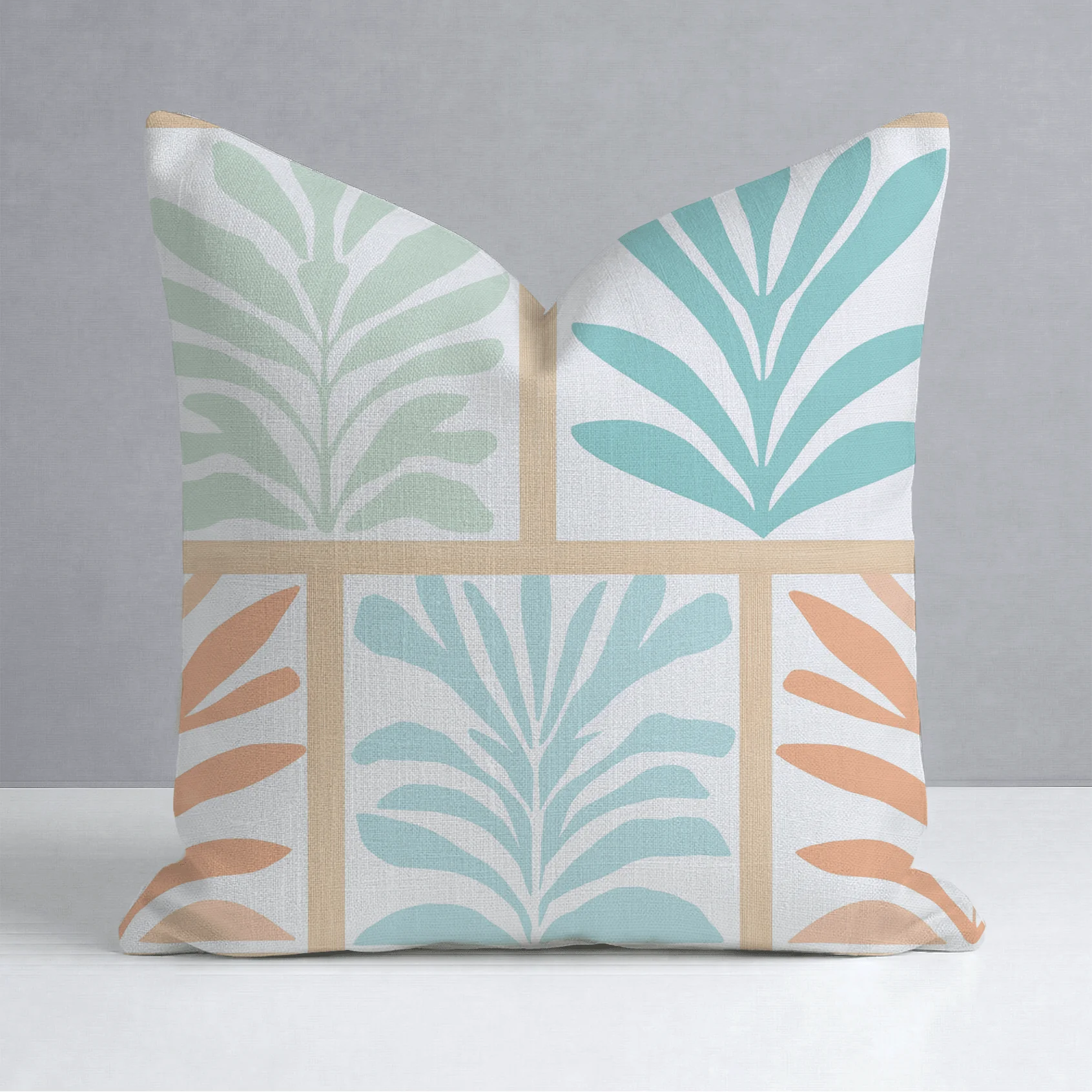 Hawaii Pine Throw Pillow - Image 8