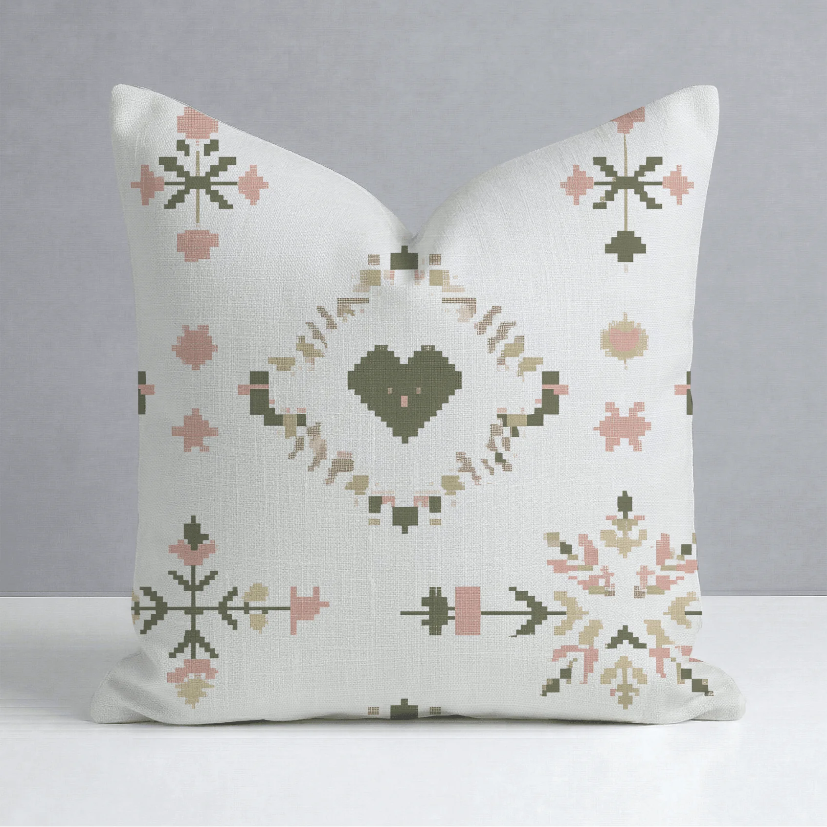 Heartland Stitch Throw Pillow - Image 11