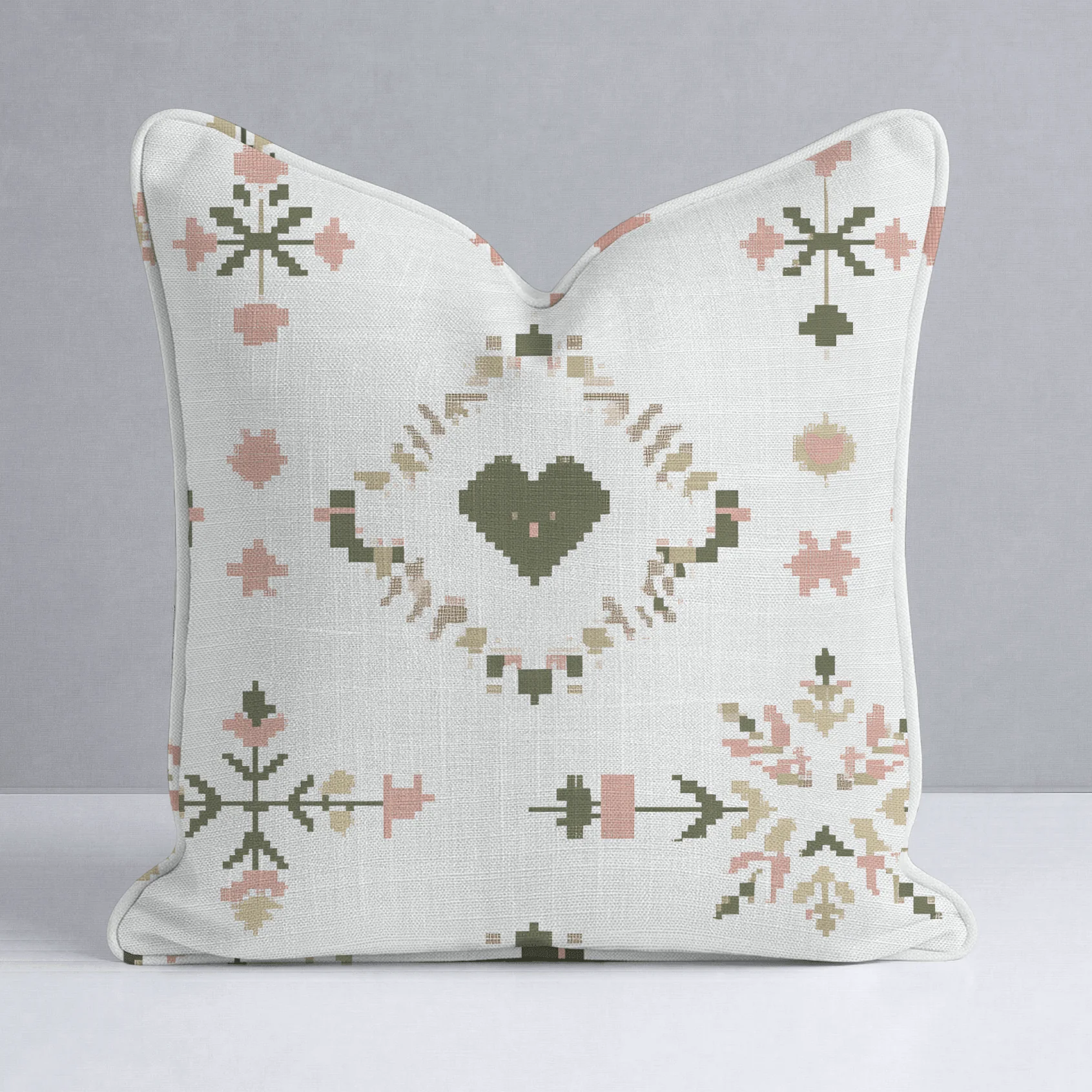 Heartland Stitch Throw Pillow - Image 12