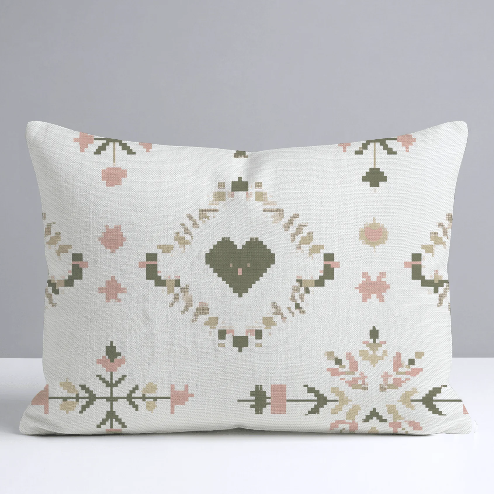 Heartland Stitch Throw Pillow - Image 6