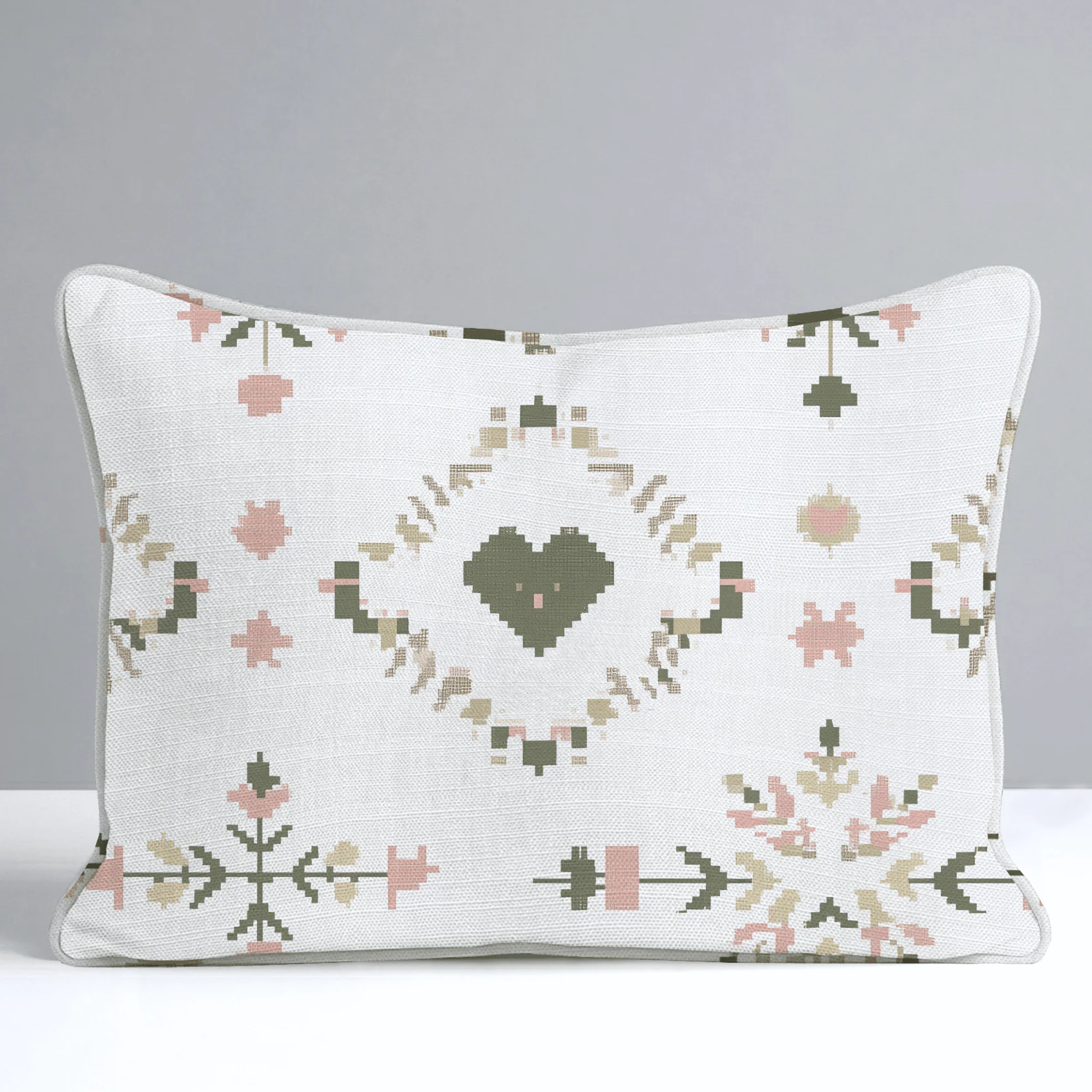 Heartland Stitch Throw Pillow - Image 7