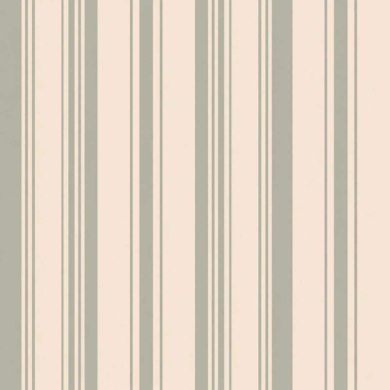 Hedgerow Sage Stripes Wallpaper
