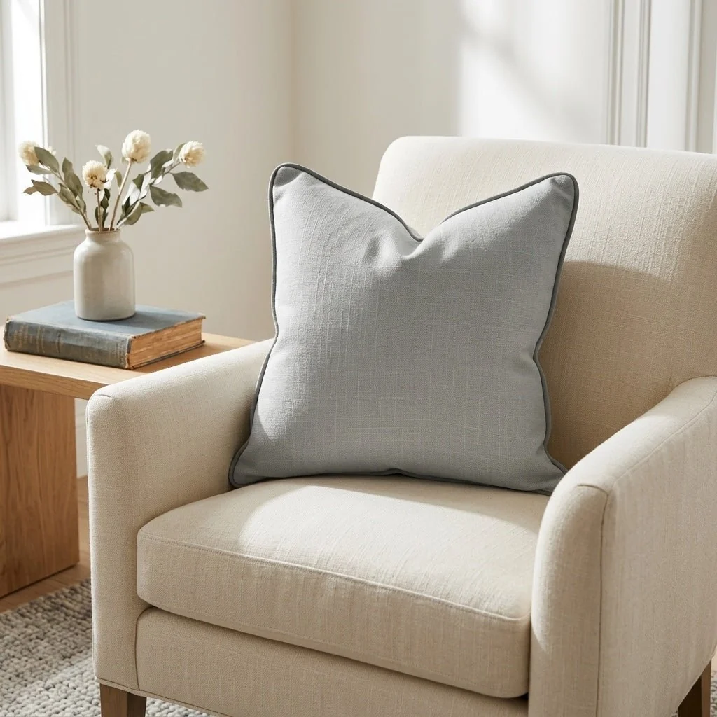 Hedgerow Sage Throw Pillow - Image 2