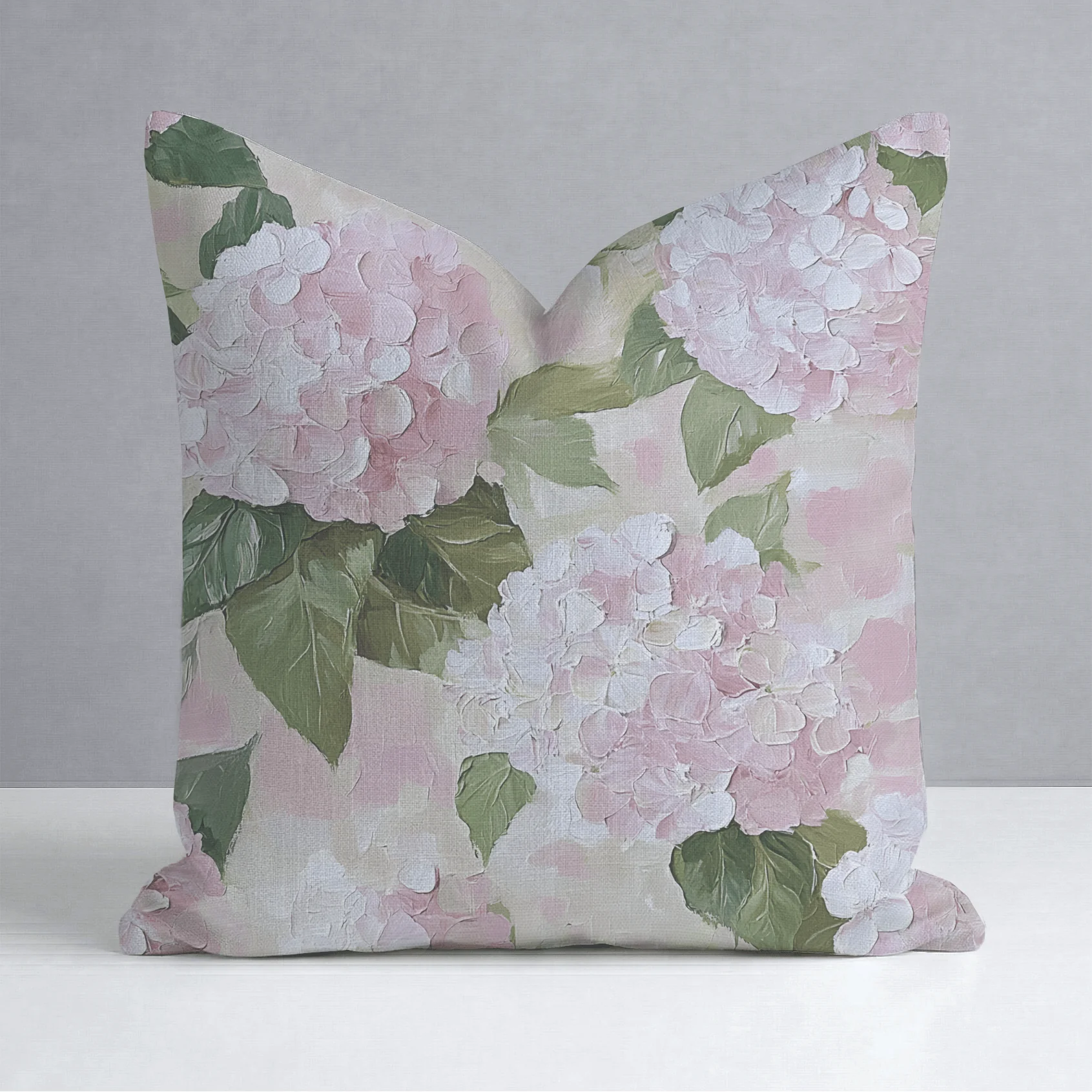 Hydrangea Haven Throw Pillow - Image 8