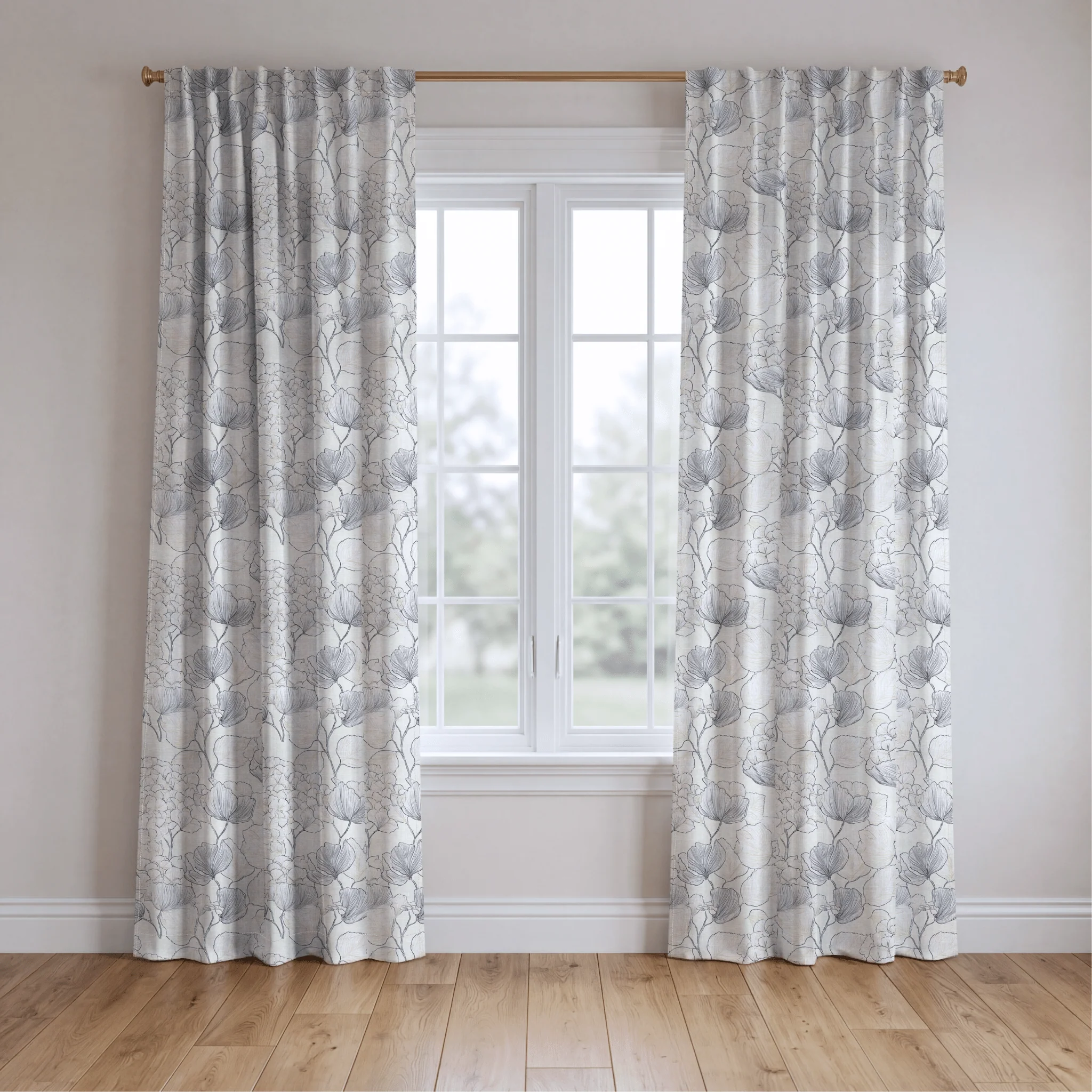 Hydrangea Lining - Drapery - Image 2