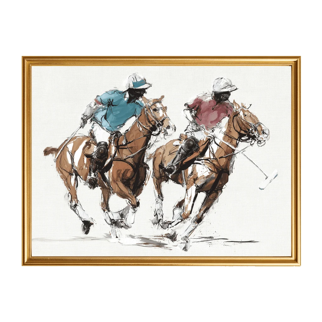 In Stride (White) - Art Print