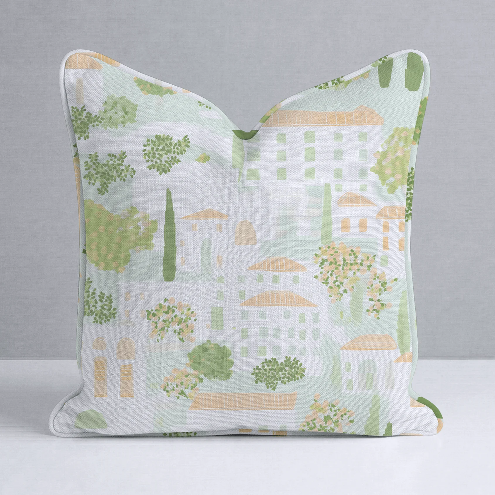 Italian Village Throw Pillow - Image 8