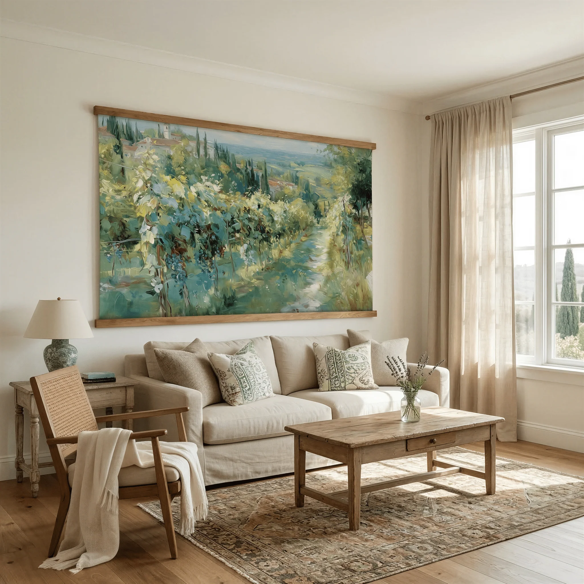 Italian Vineyard - Tapestry