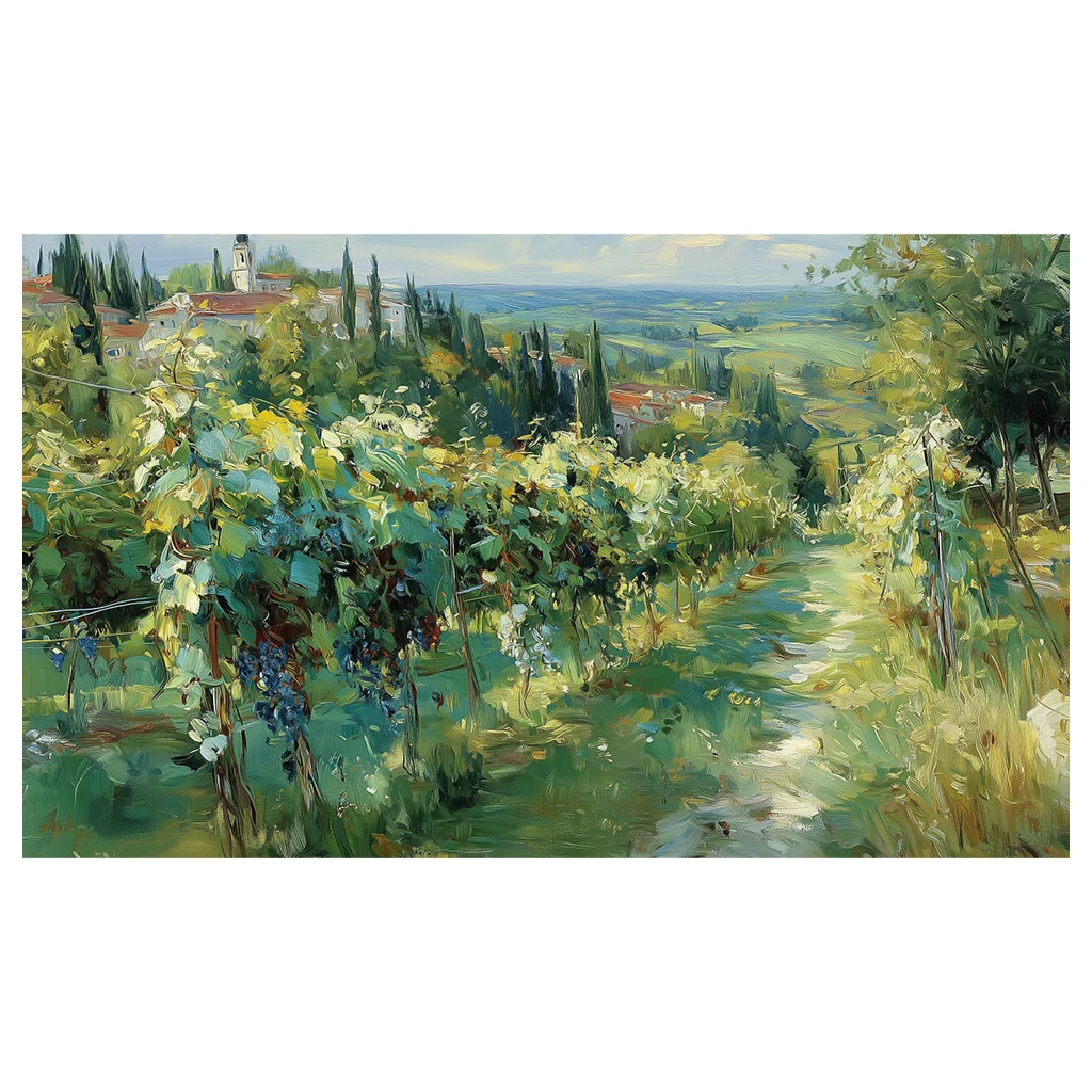 Italian Vineyard - Tapestry - Image 4